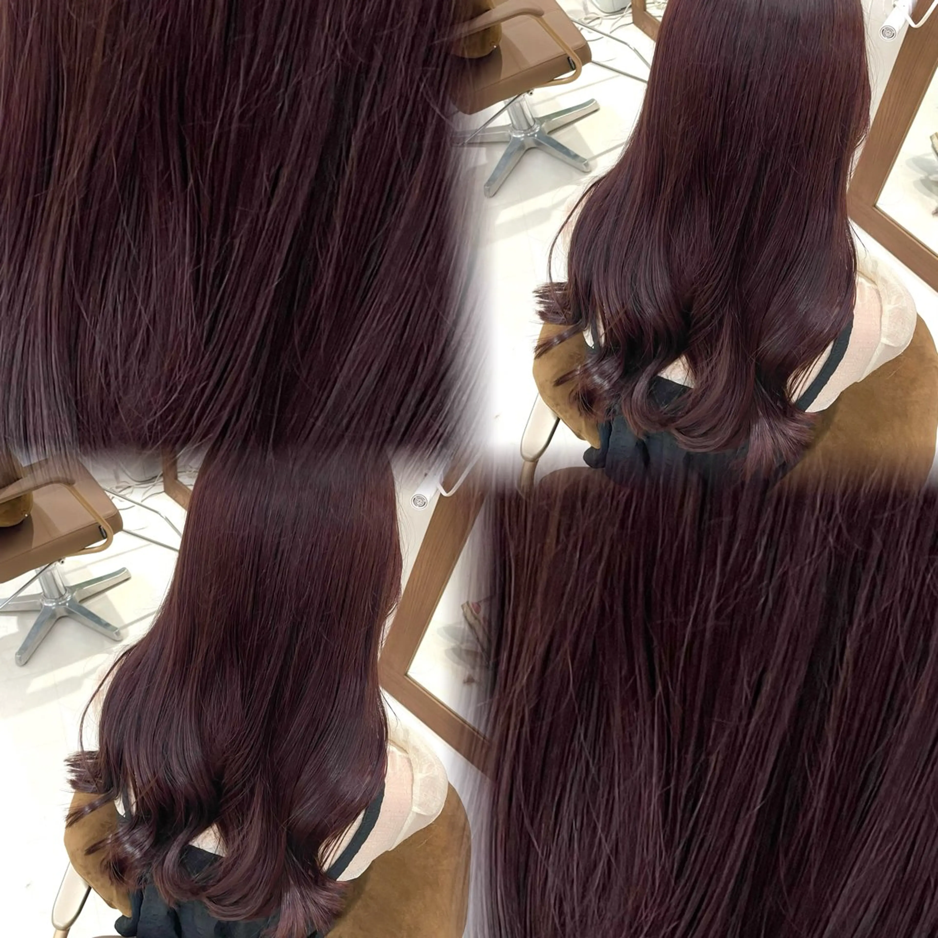 ロング カラー ブリーチ ブリーチなしカラー ヘアカラー トリートメント suzuna/暖色/ ヘッドスパ/ヘアケアのヘアスタイル