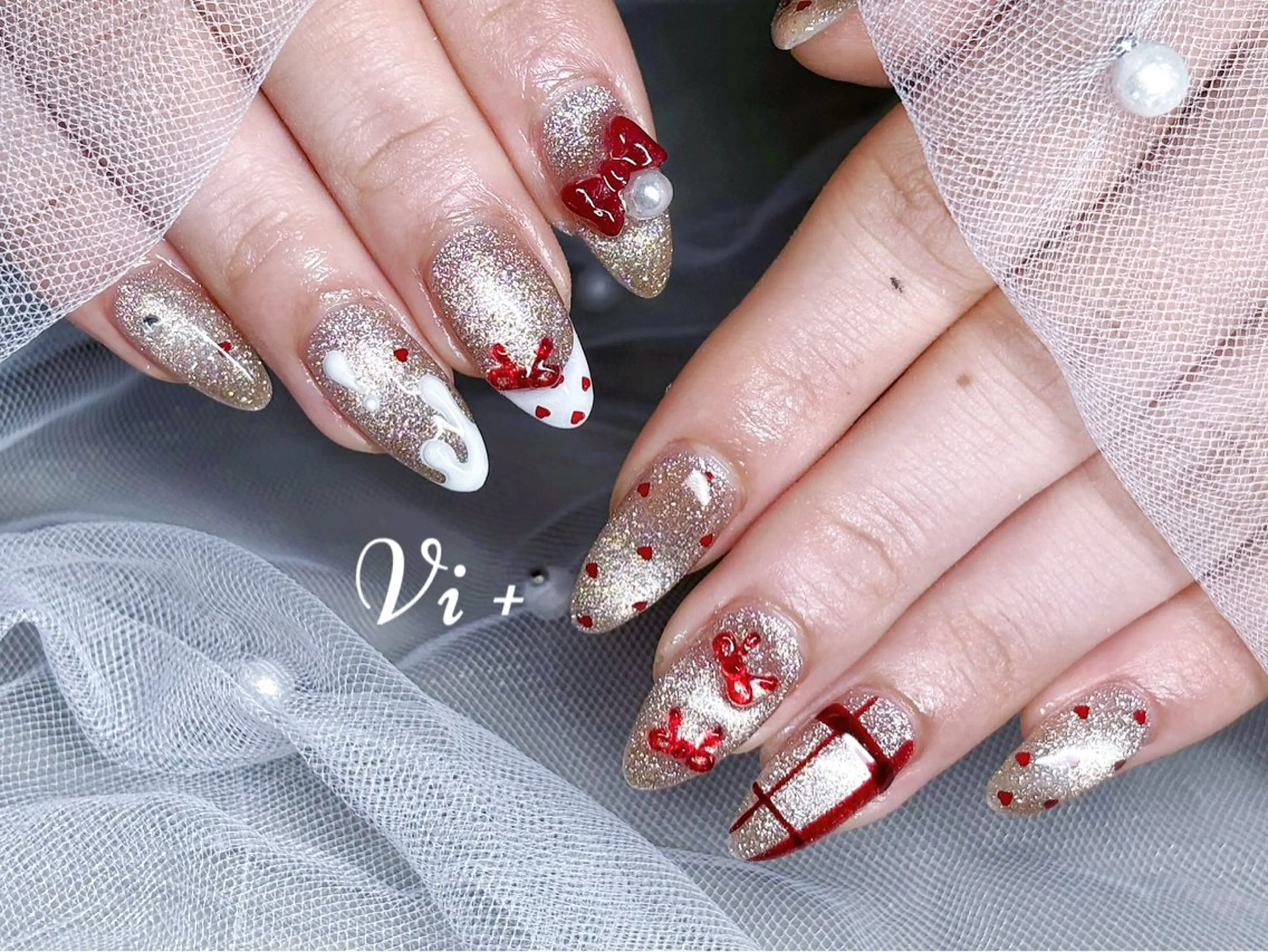 ネイル ハンドネイル ✨Nailsalon Vi+✨のネイルデザイン