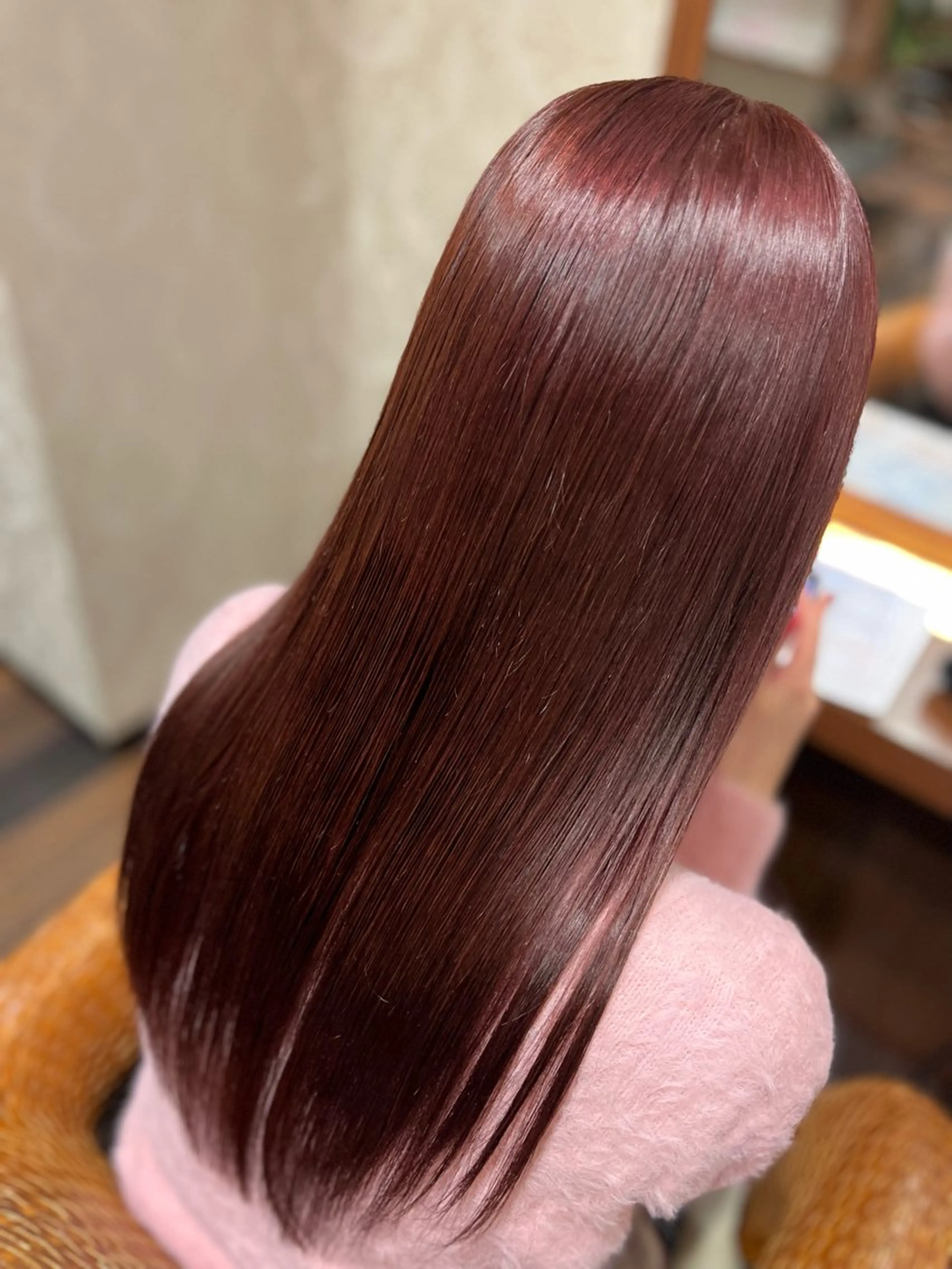 ロング トリートメント ヘアカラー トリートメント サイトウ ナツキ/髪質改善のヘアスタイル