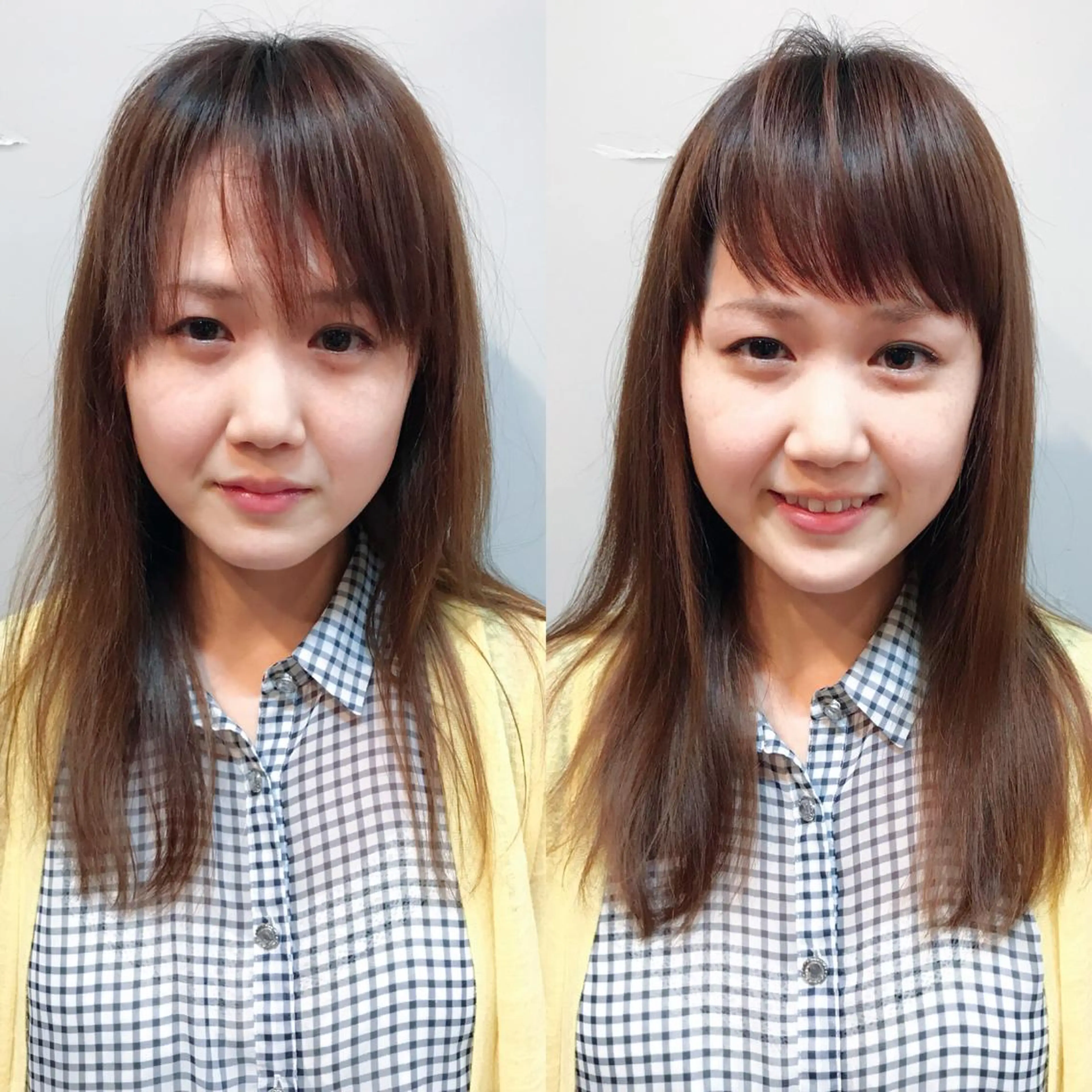 セミロング 苅田 茂樹のヘアスタイル