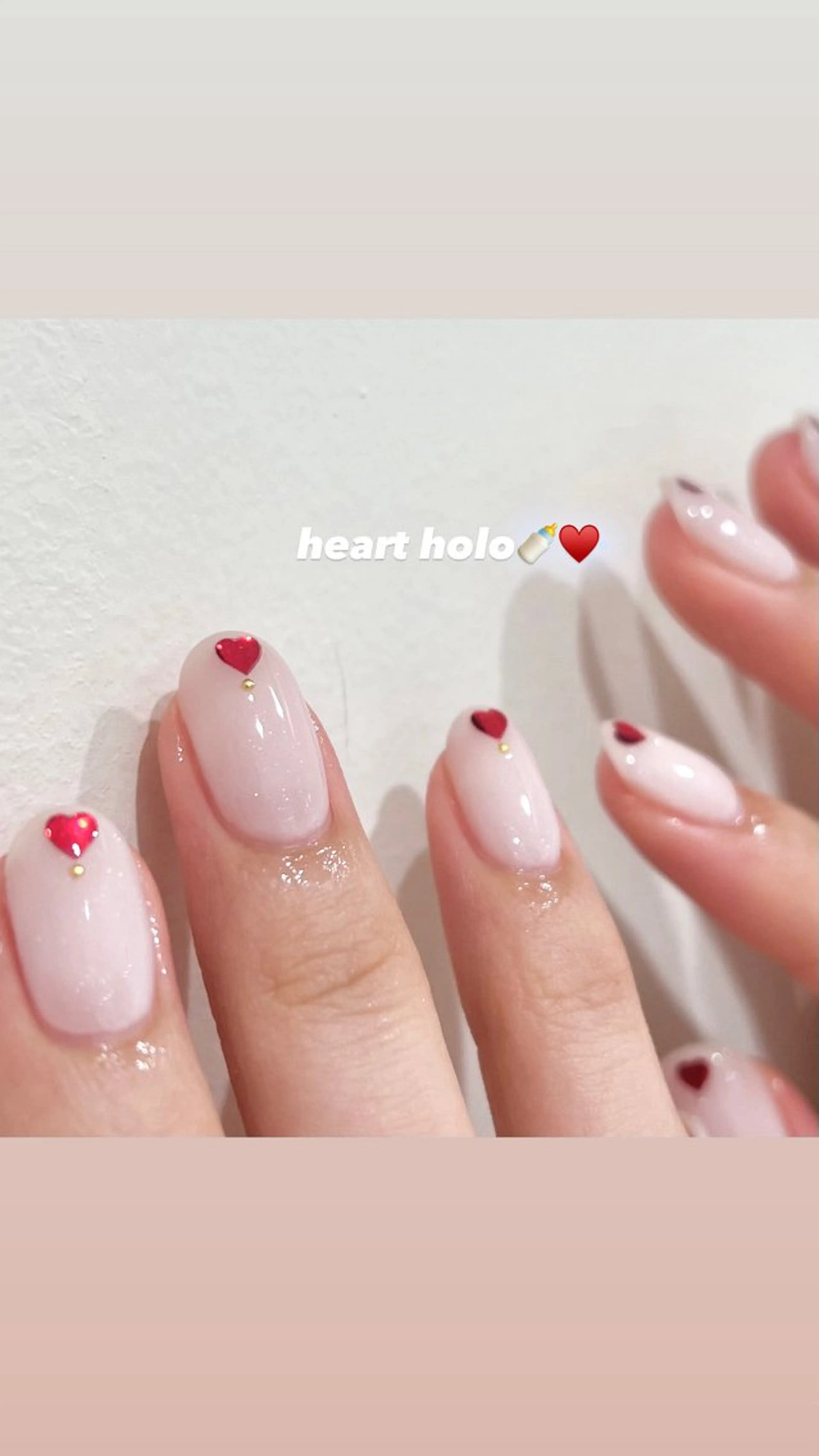 ネイル クリアネイル ハンドネイル 🎀チーク/ちゅるん 🫧chisa🎀のネイルデザイン