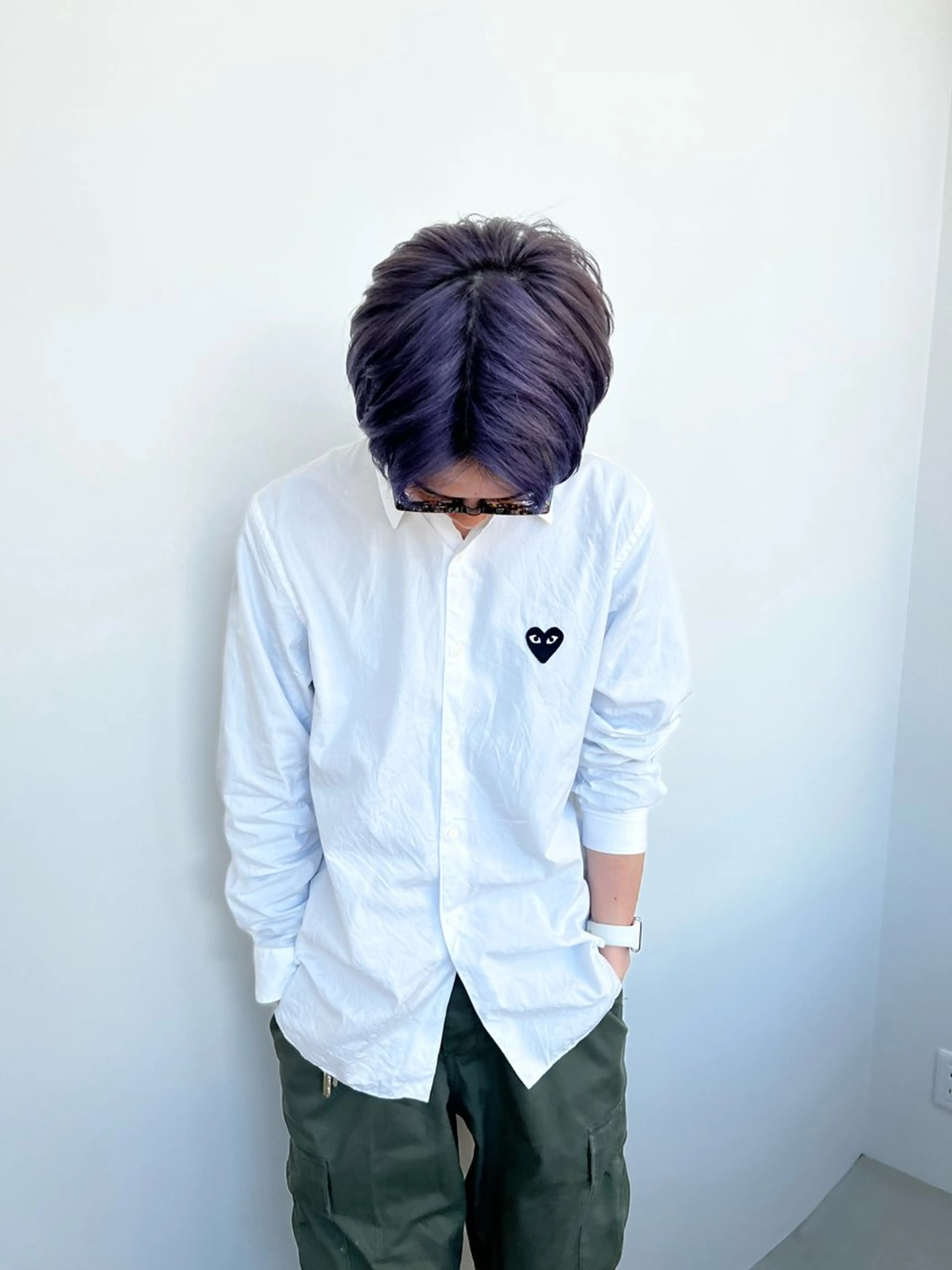 カラー ダブルカラー ホリバ ユカのヘアスタイル