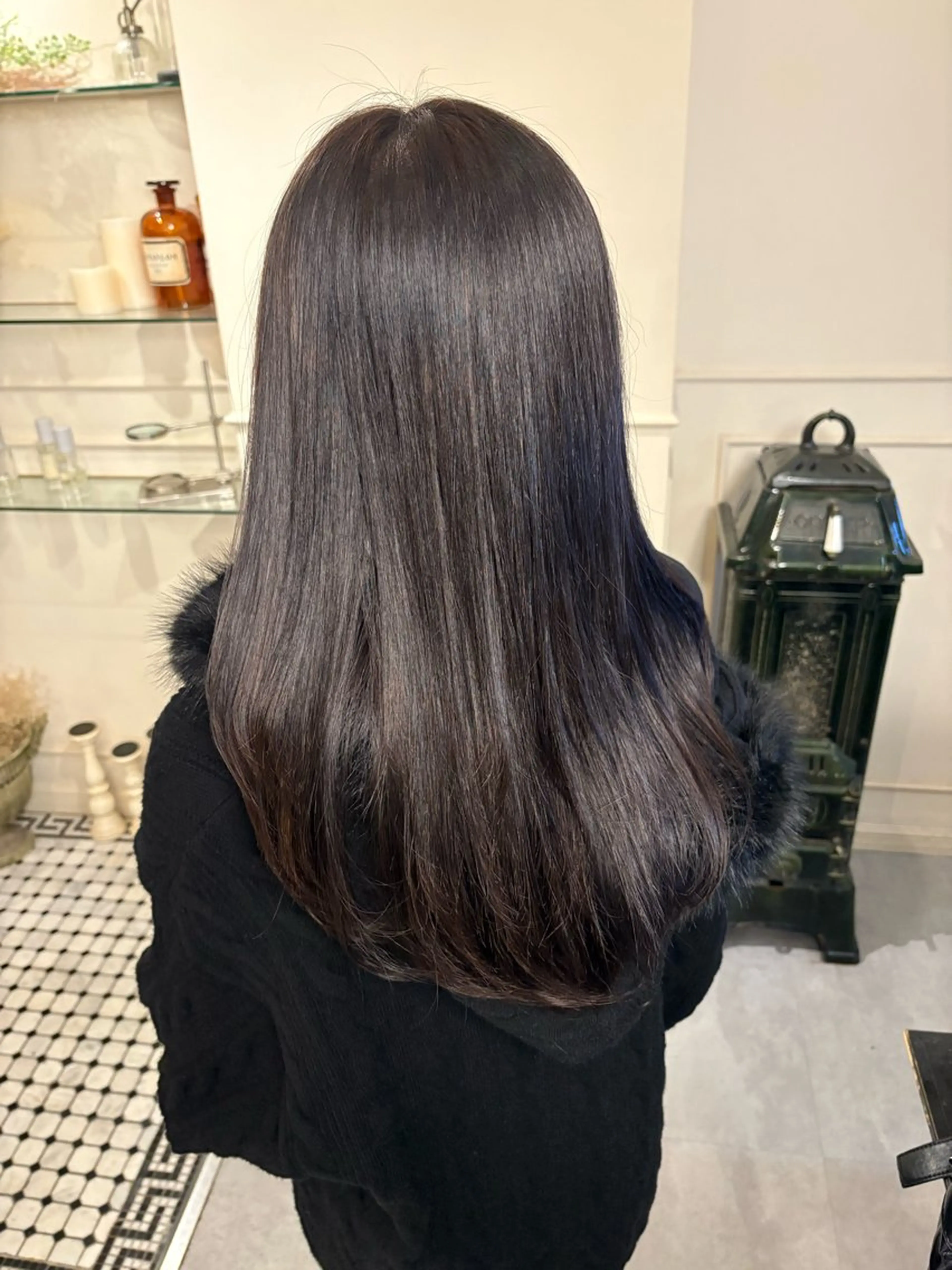 ロング カラー ヘアカラー ROVER所属・Konomura Neneのヘアスタイル