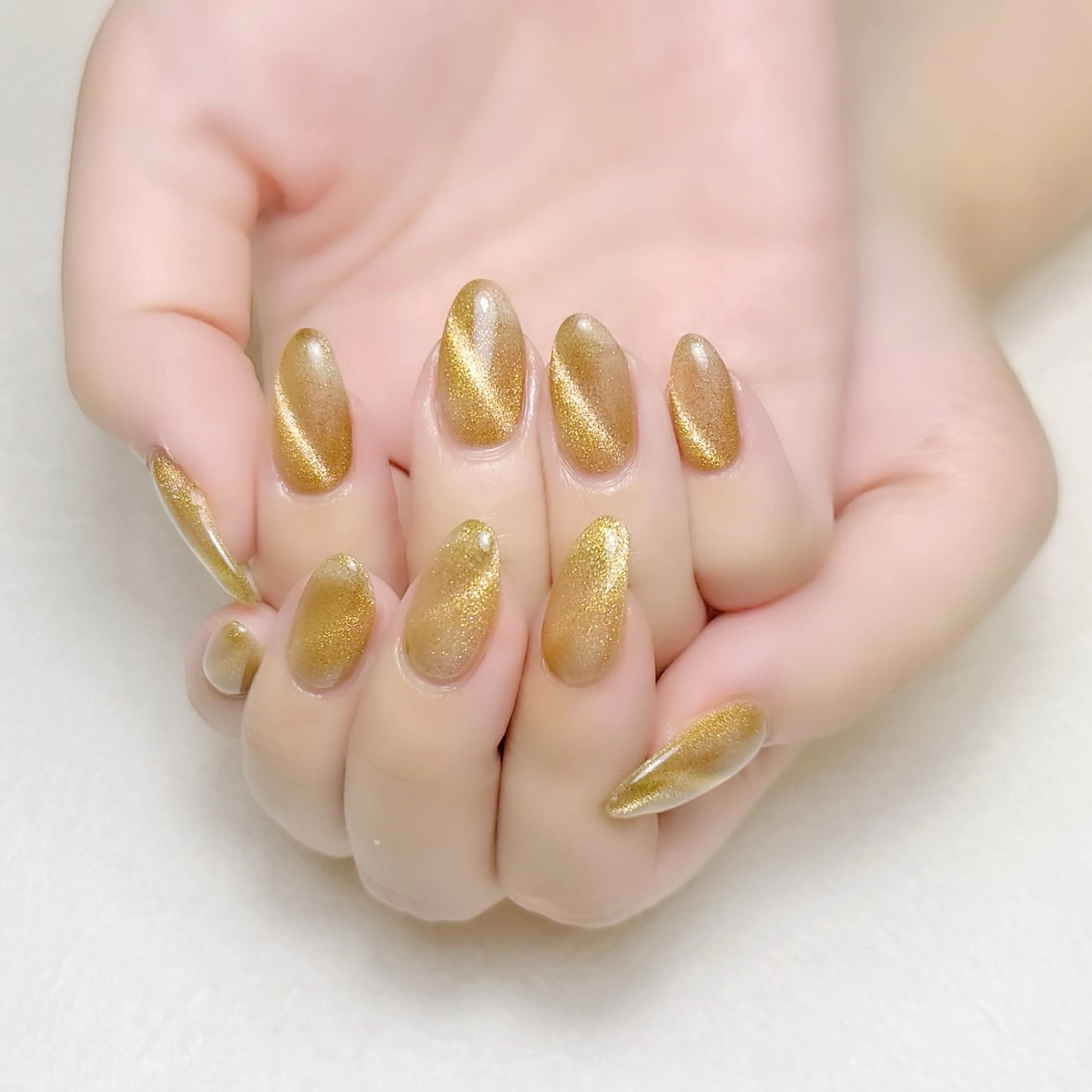 ネイル マグネットネイル オフィスネイル 夏ネイル rouse nail RISATOのネイルデザイン