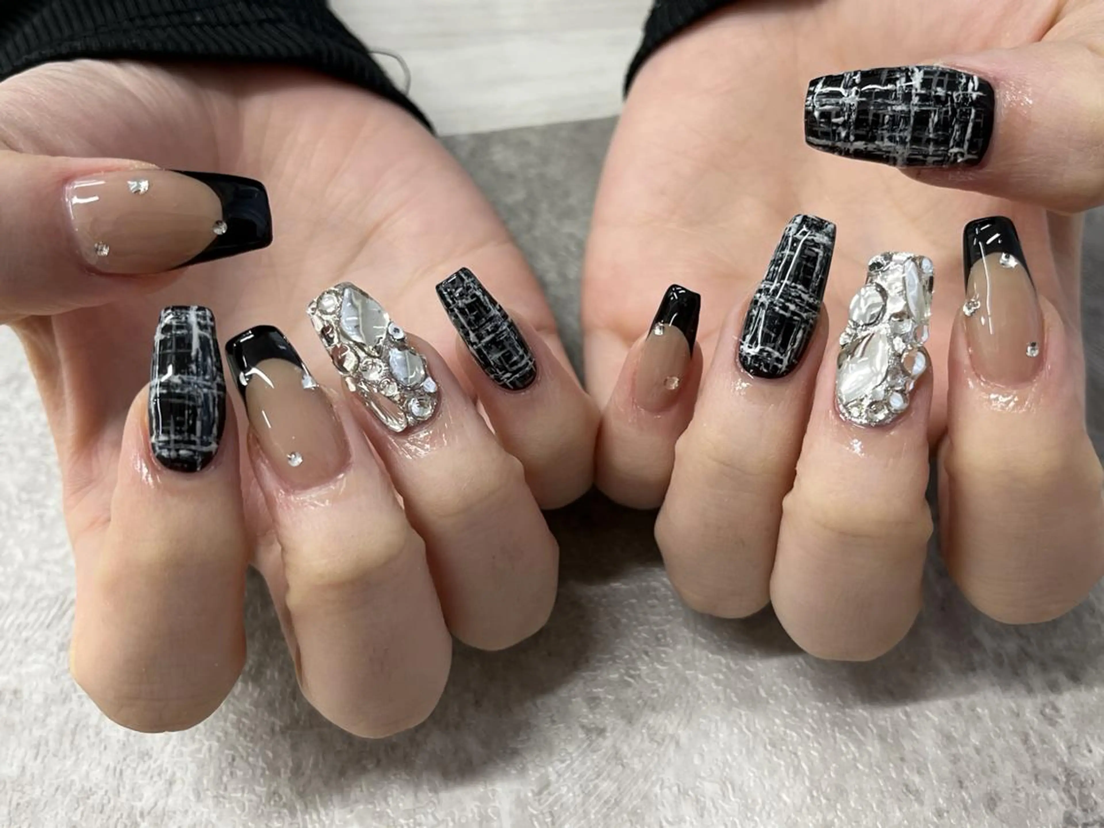 ネイル 持ち込み ハンドネイル ベターネイル 浅草橋のネイルデザイン