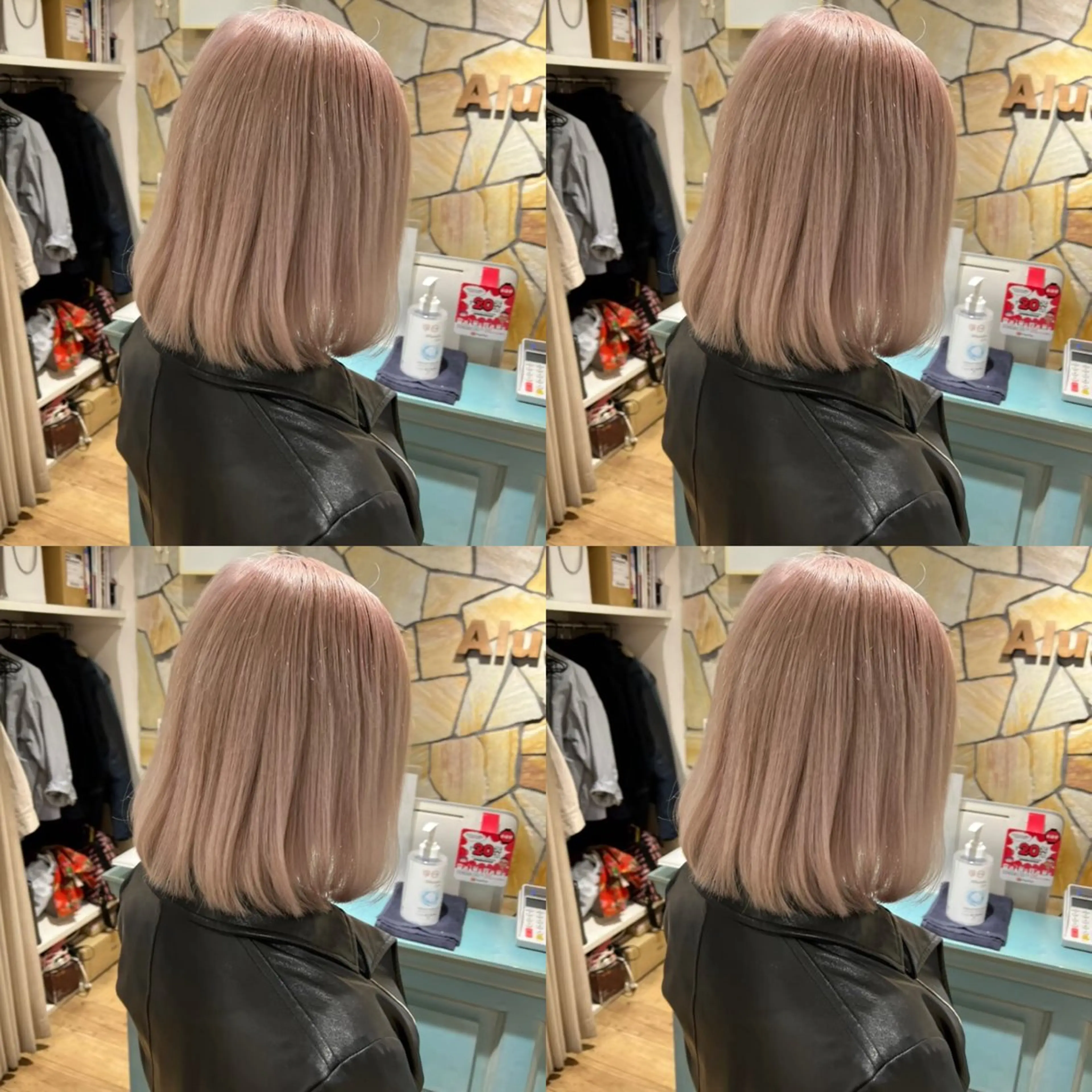 ショート カラー ヘアアレンジ 💎韓国レイヤー ×エクステゆうま💎のヘアスタイル