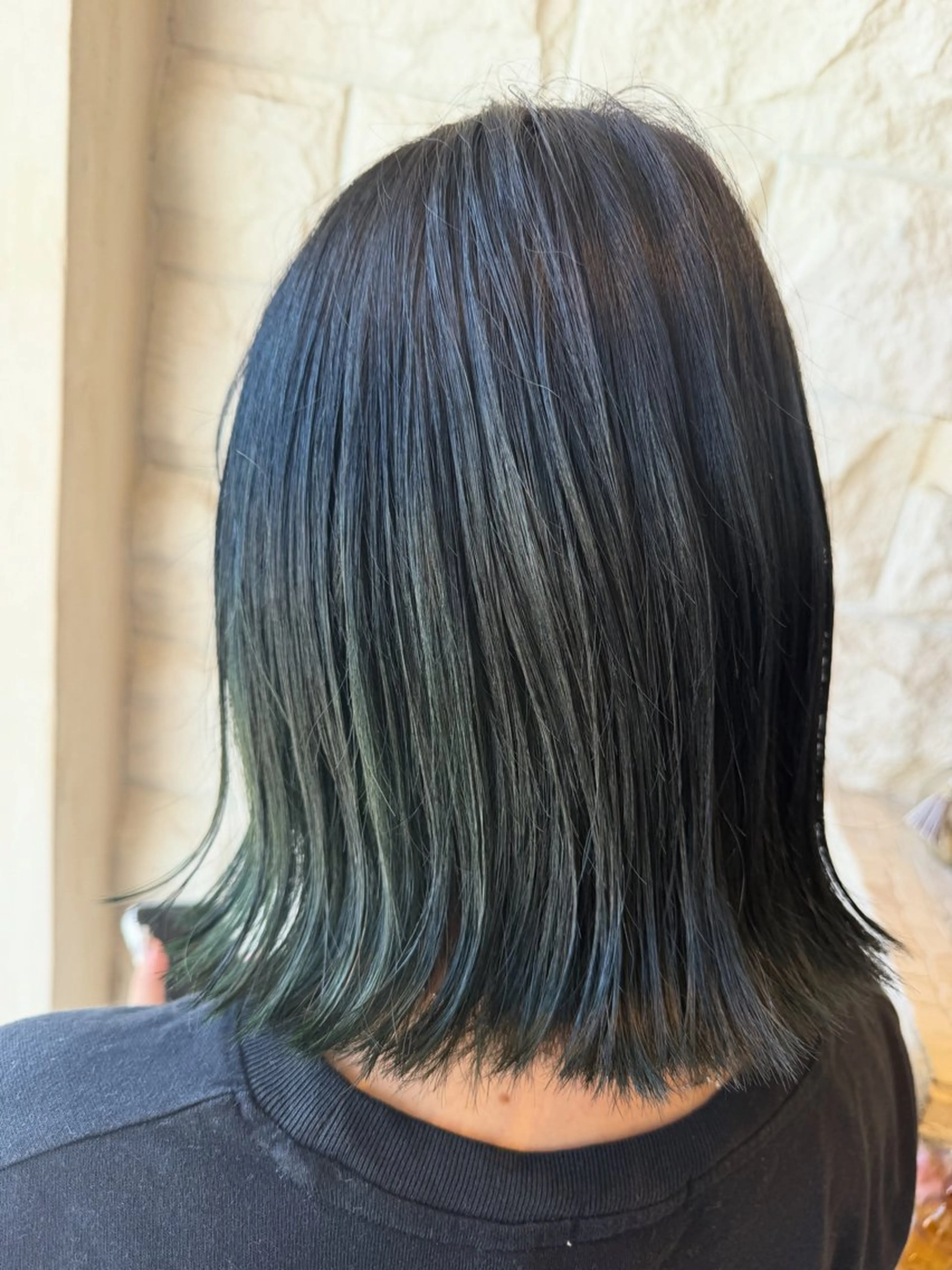 ミディアム ヘアカラー VENIRE古川店所属・端野七海 縮毛矯正のヘアスタイル