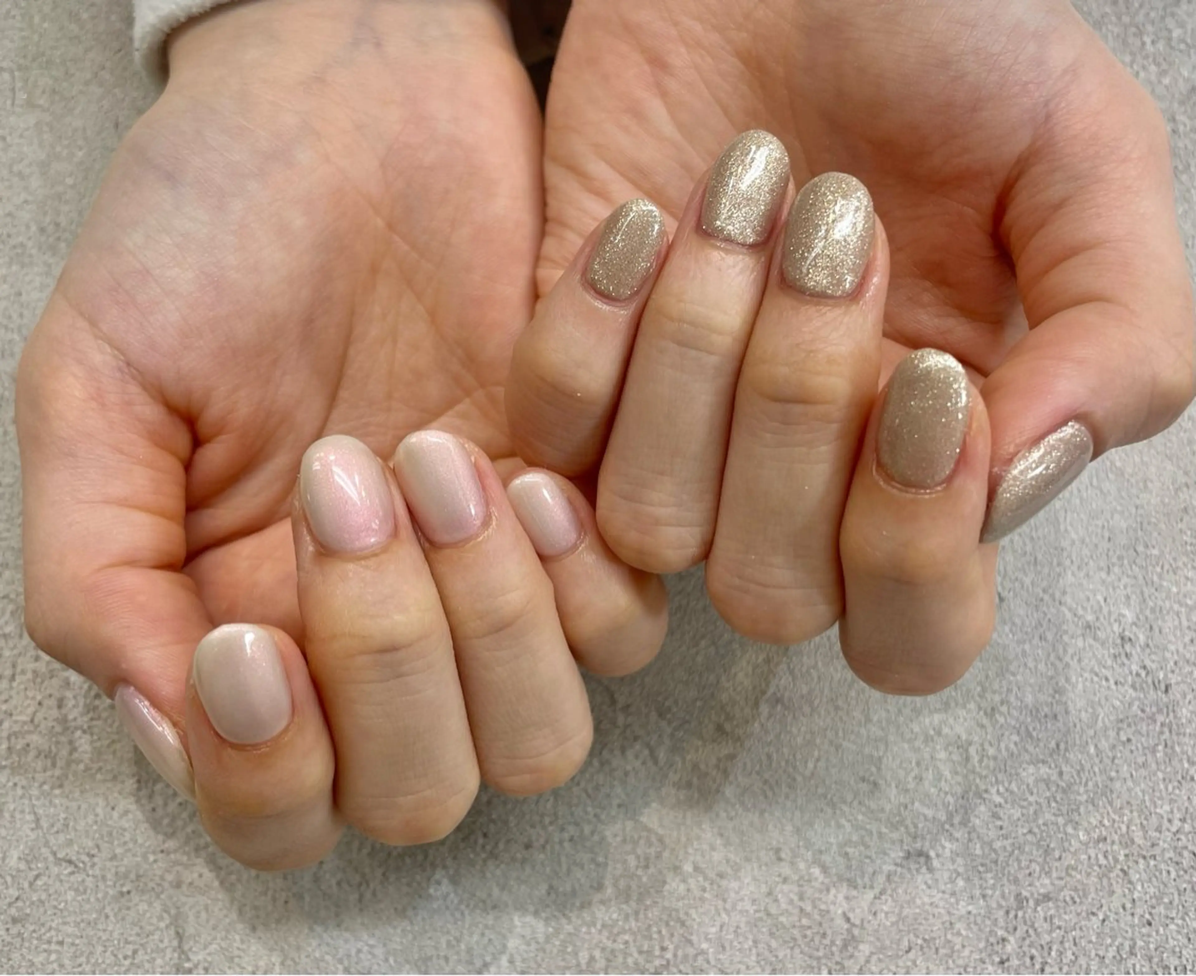 ネイル ラメ(グリッター) 和川 由奈のネイルデザイン