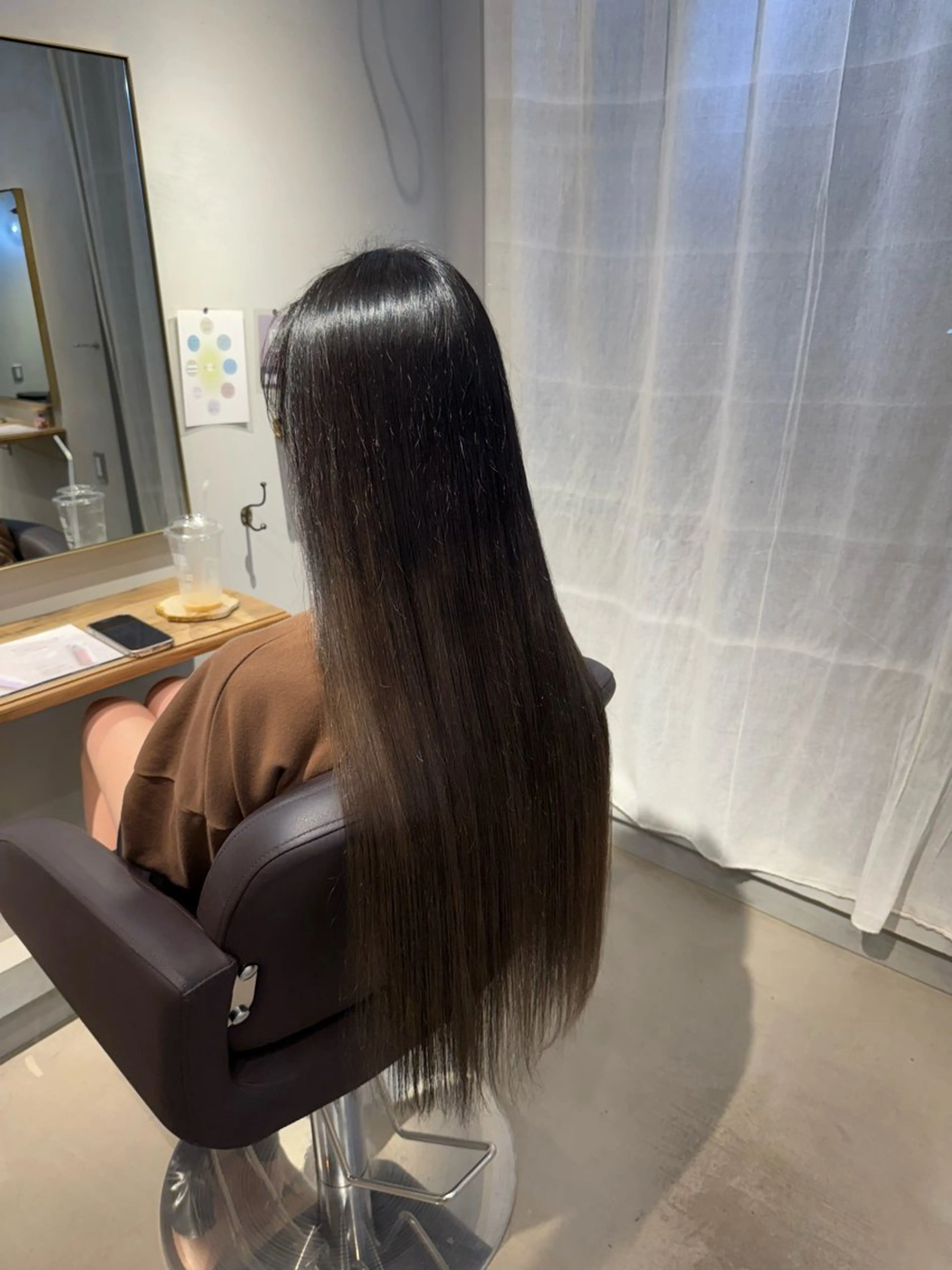 ロング カラー 黒髪 グラデーションカラー ツートーンカラー ヘアカラー 🌺 波月🌺のヘアスタイル