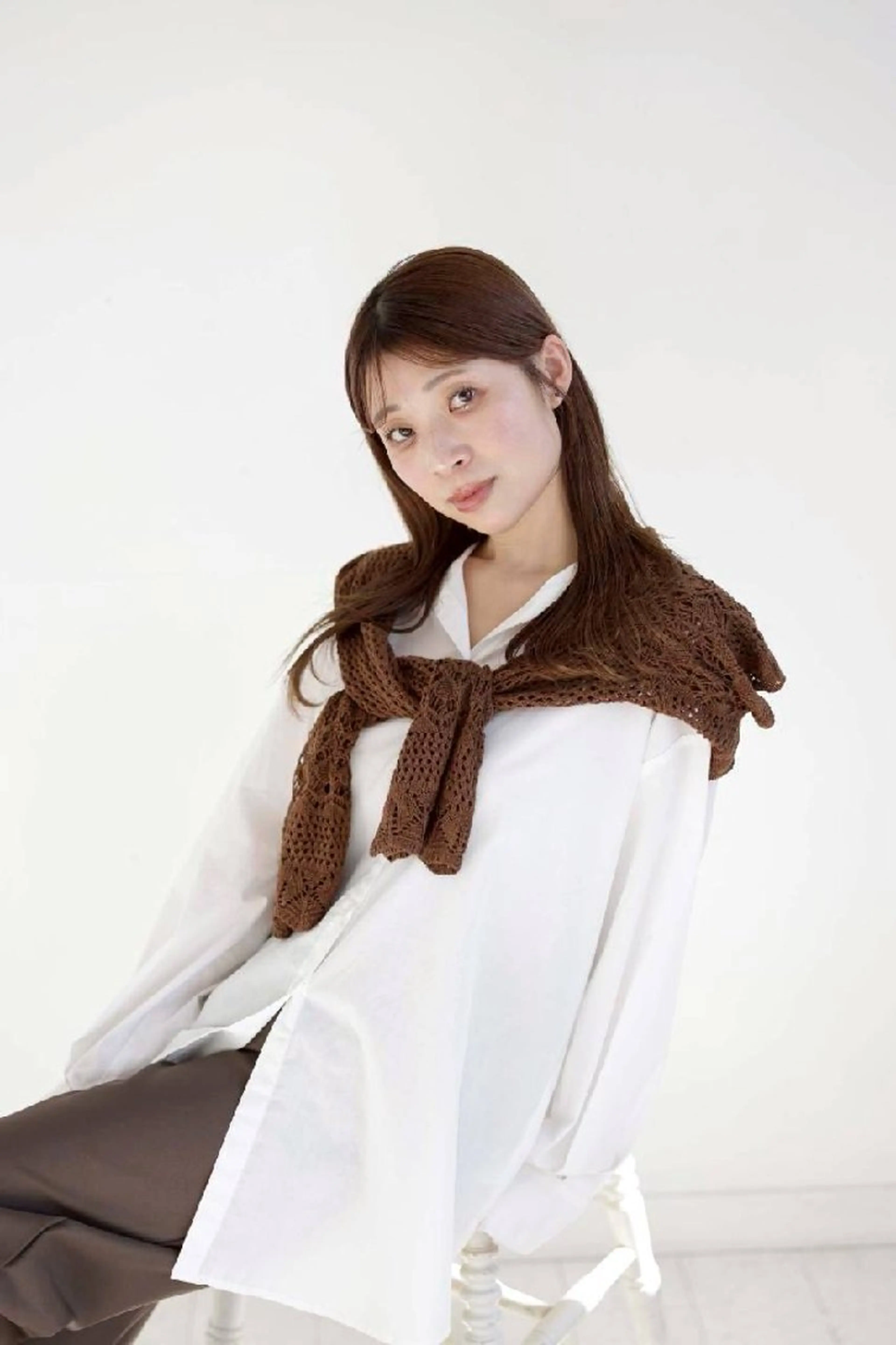 カラー 束感まつぱ🥑🤍 NATUKI🤍のマツエク・マツパデザイン