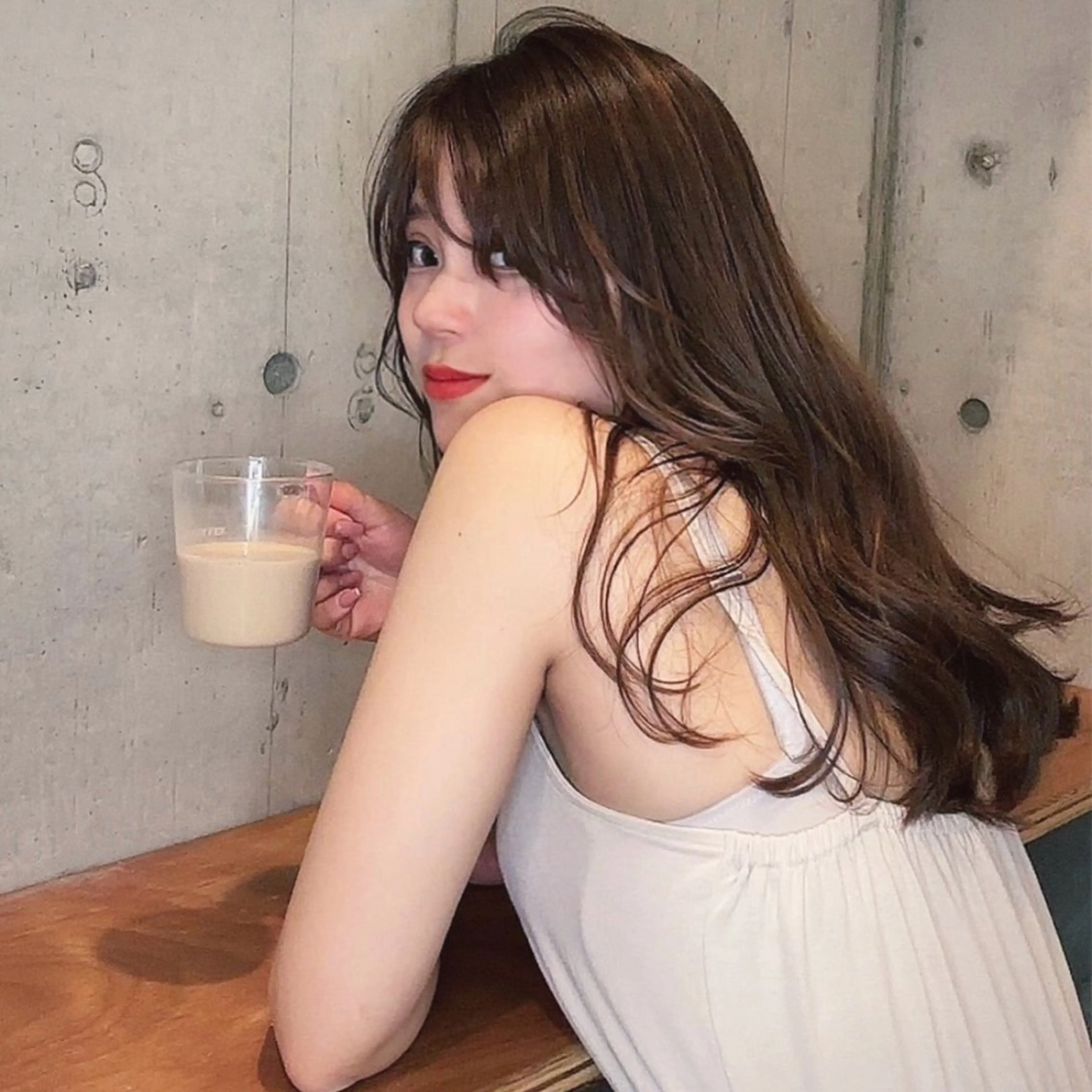 ロング ban's beauty dream所属・透明感／髪質改善 ／ りかのヘアスタイル