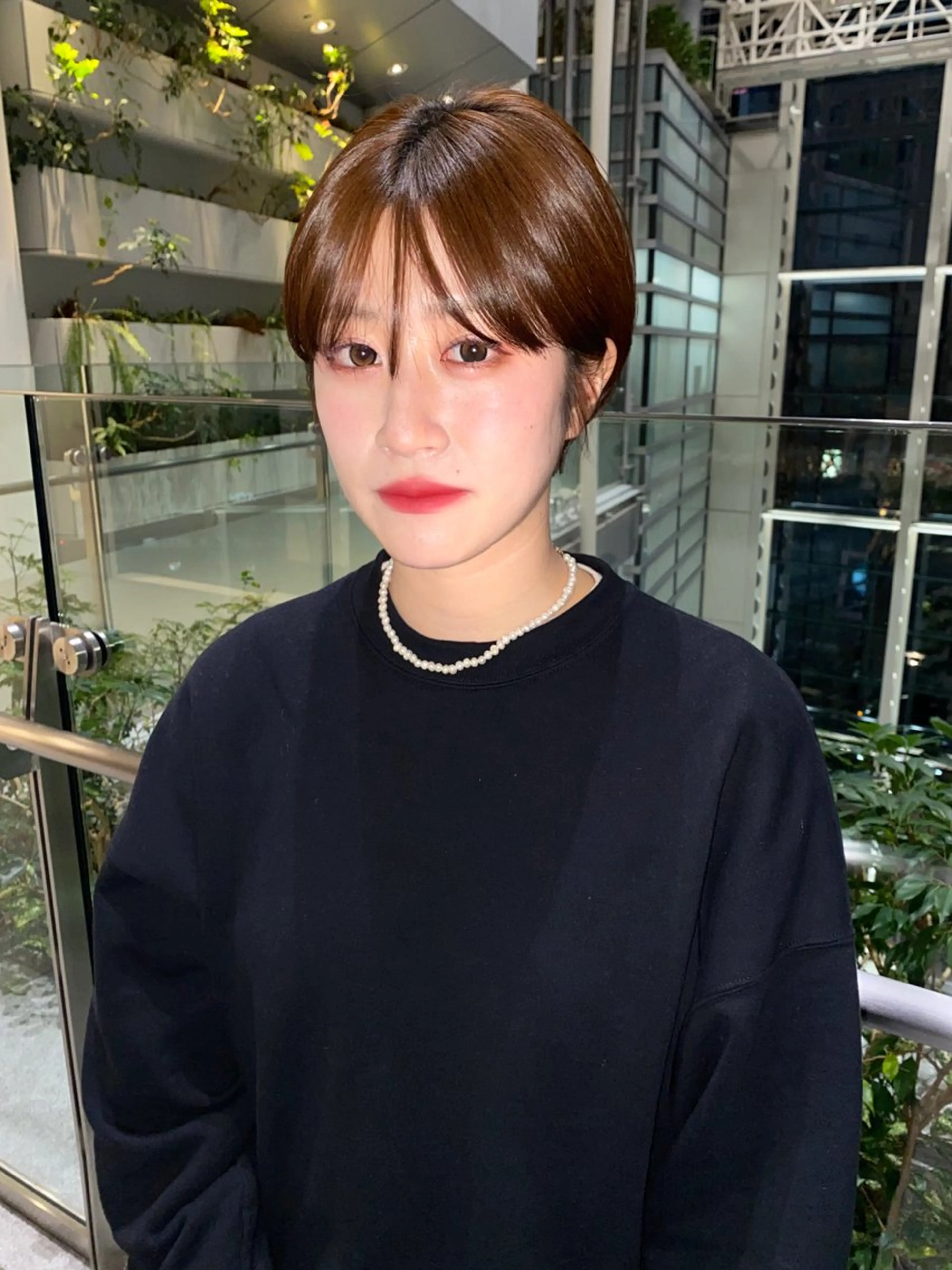 ショート カラー ショートヘア カット ヘアカラー トリートメント mai / linoah˚✧のヘアスタイル