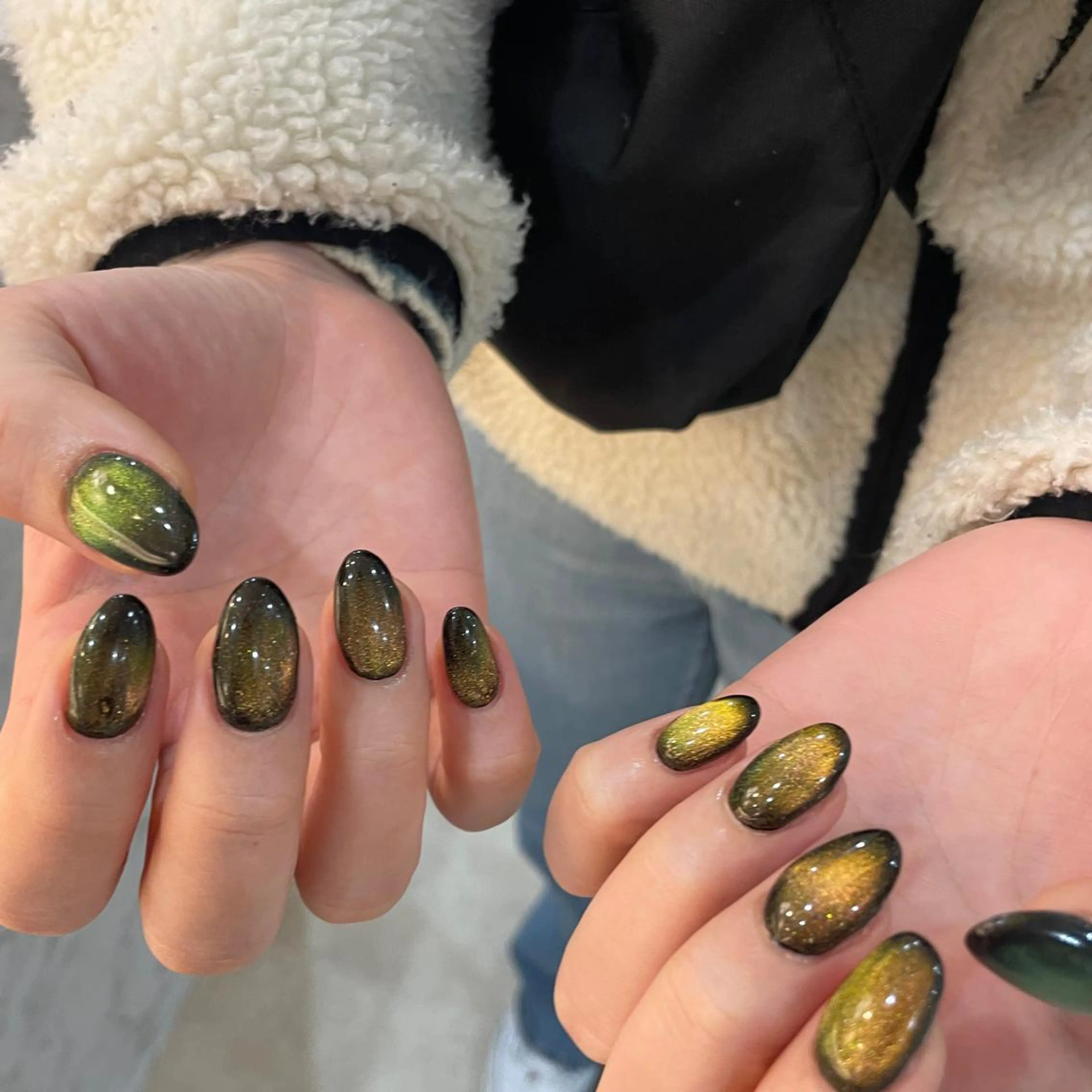 ネイル ハンドネイル フットネイル ゆびノさき茨木店 ニュアンス/アートのネイルデザイン