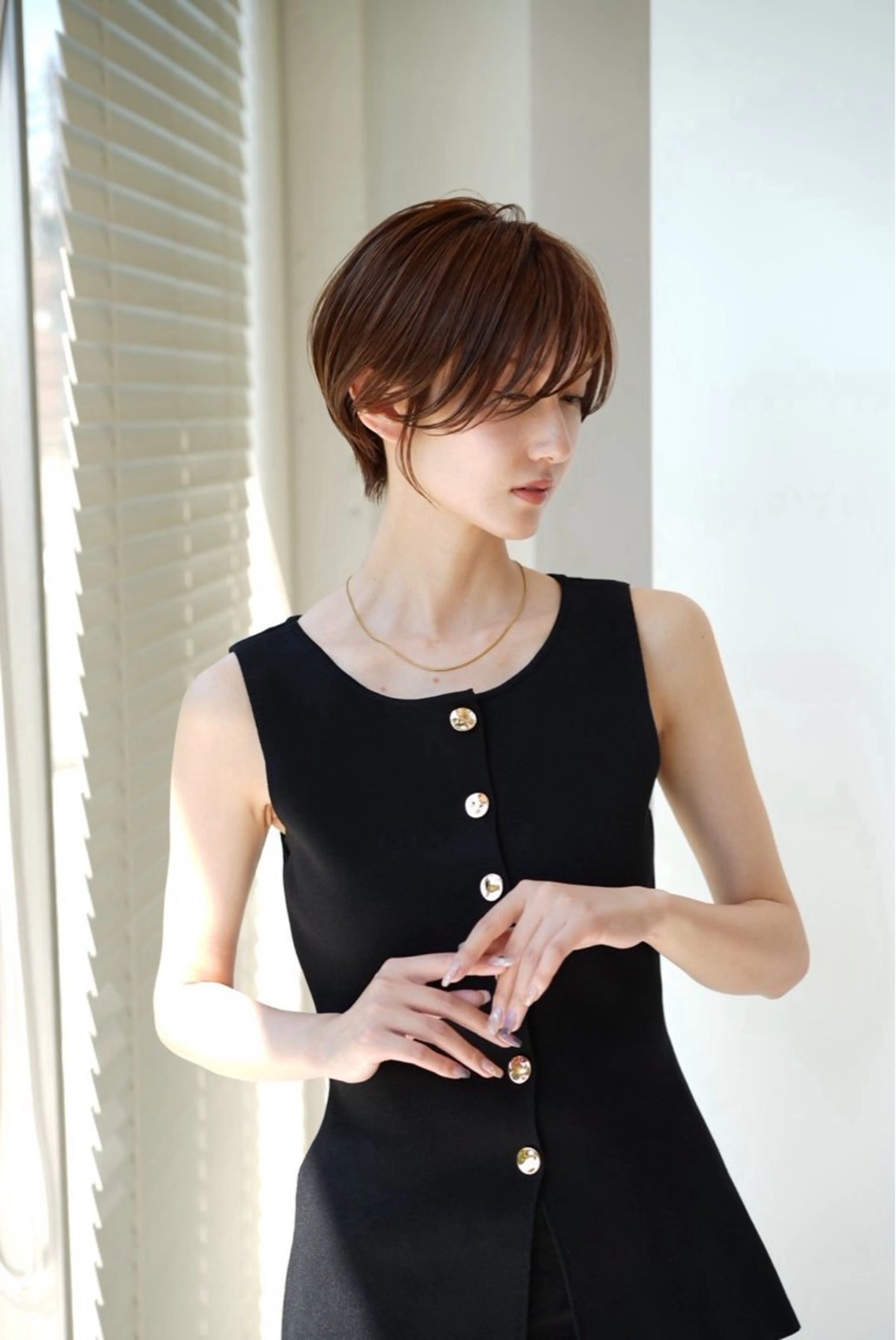 ショート カラー 八幡 空乃のヘアスタイル