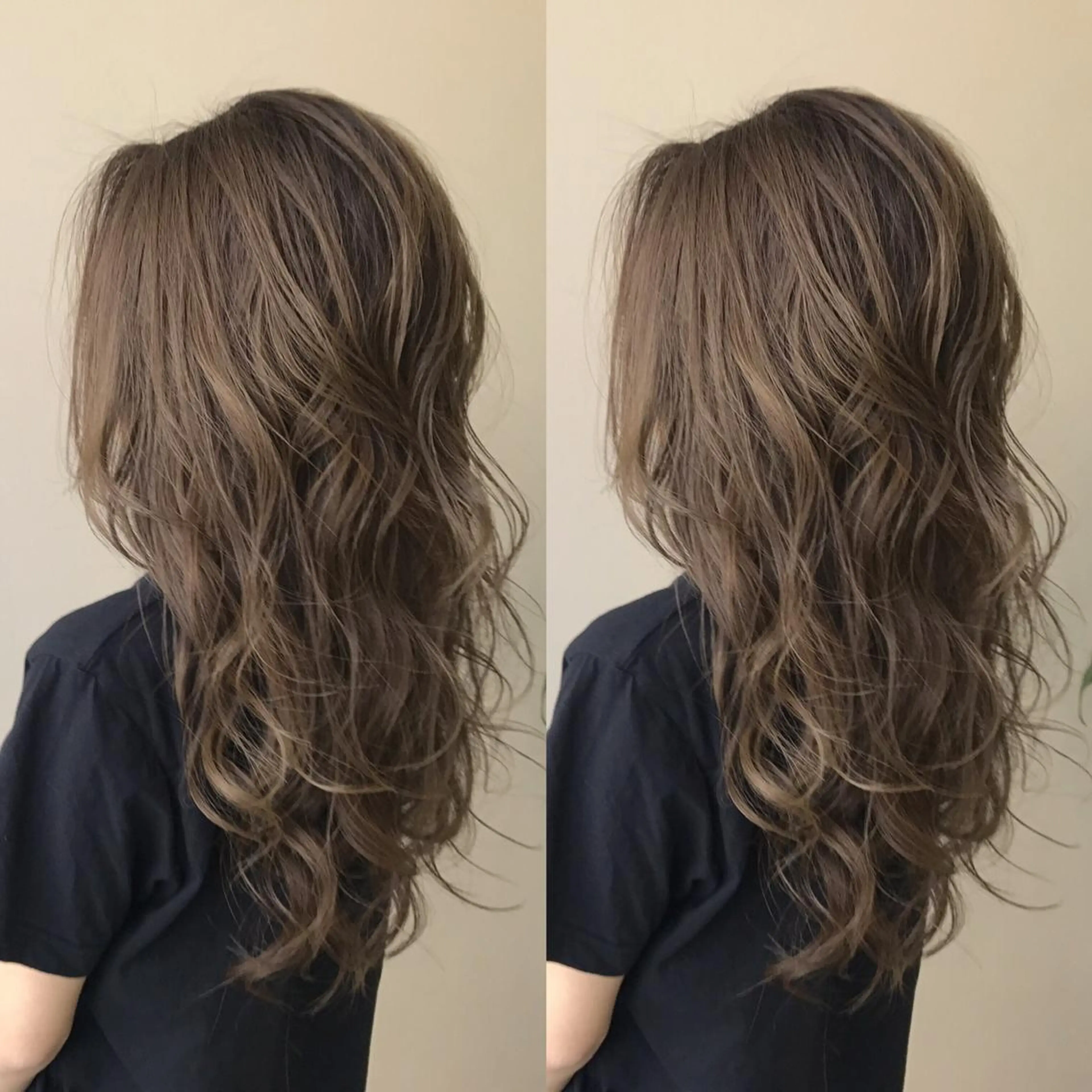 カラー ベージュカラー グレージュ ボブ 髪質改善 ヘアカラー 武田涼レイヤーカット 髪質改善×縮毛矯正のヘアスタイル