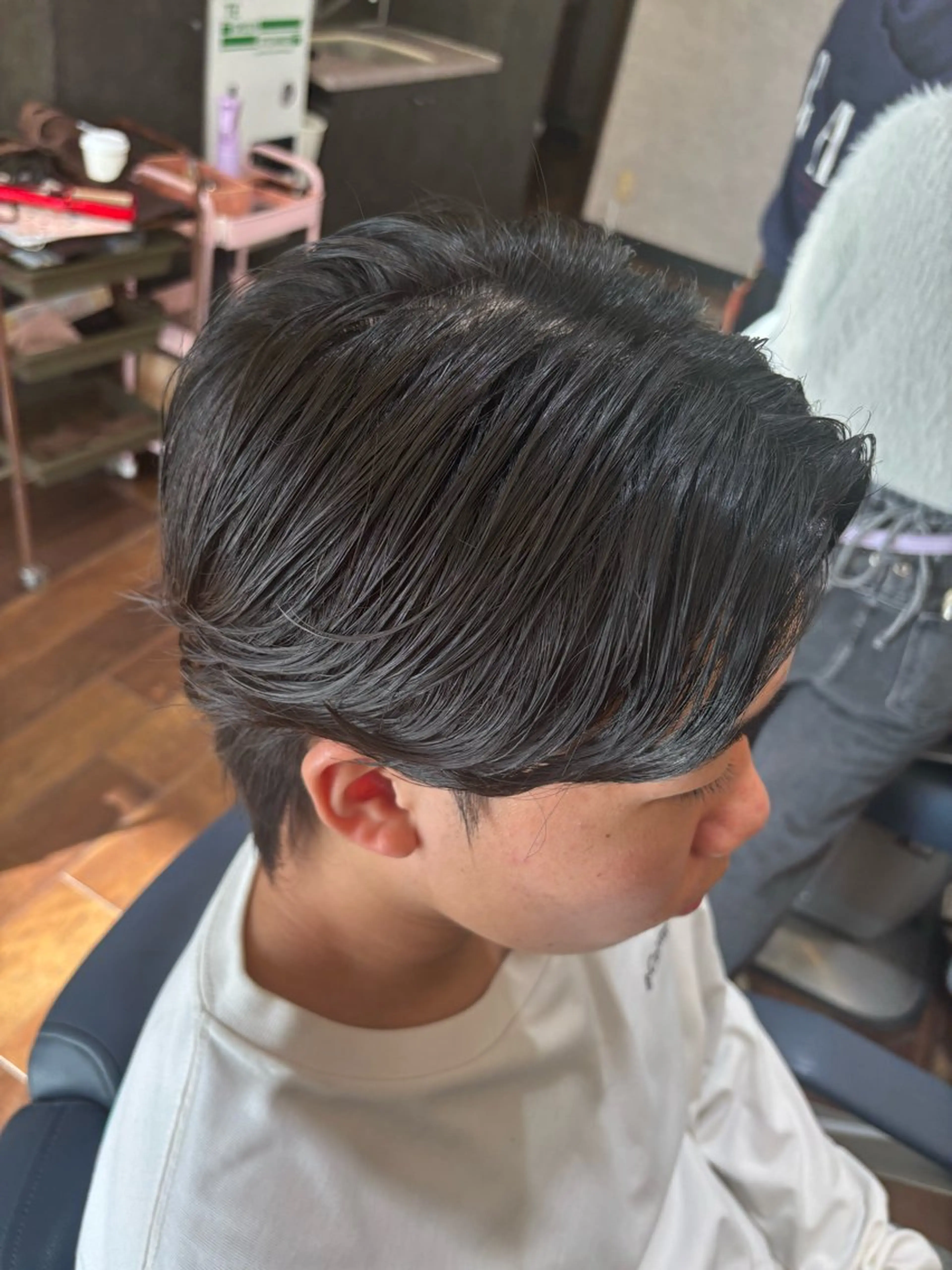 パーマ メンズ カット パーマ メンズ支持率No1 毛流れ特化/黒部由徒のヘアスタイル