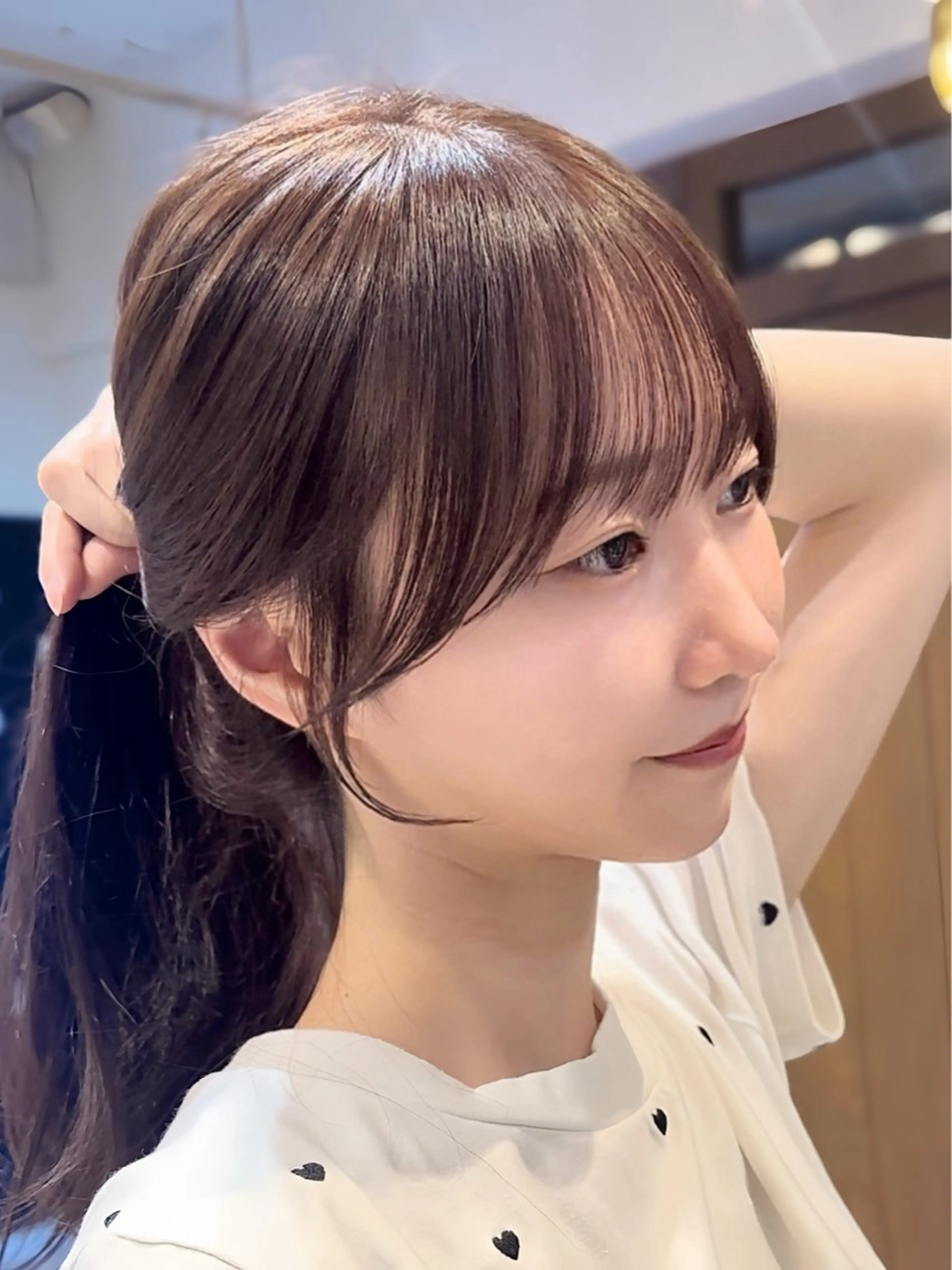 ミディアム 大阪/ショート特化型 美容師/吉留亜門のヘアスタイル