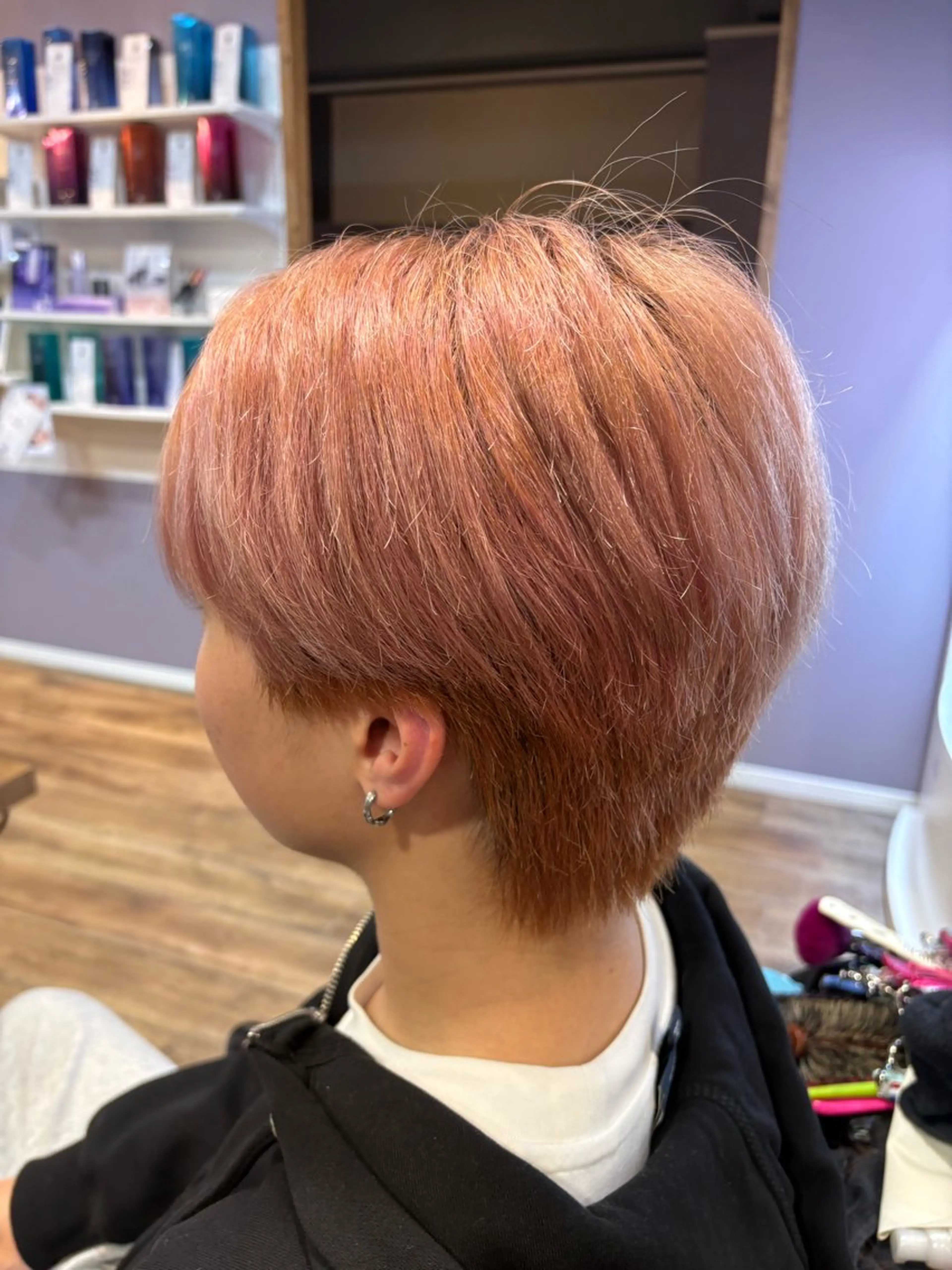 ショート メンズ メンズ韓国風 メンズウルフカット 韓国風ヘア ショートヘア ウルフカット カット特化⭐️ カラー/yutoのヘアスタイル