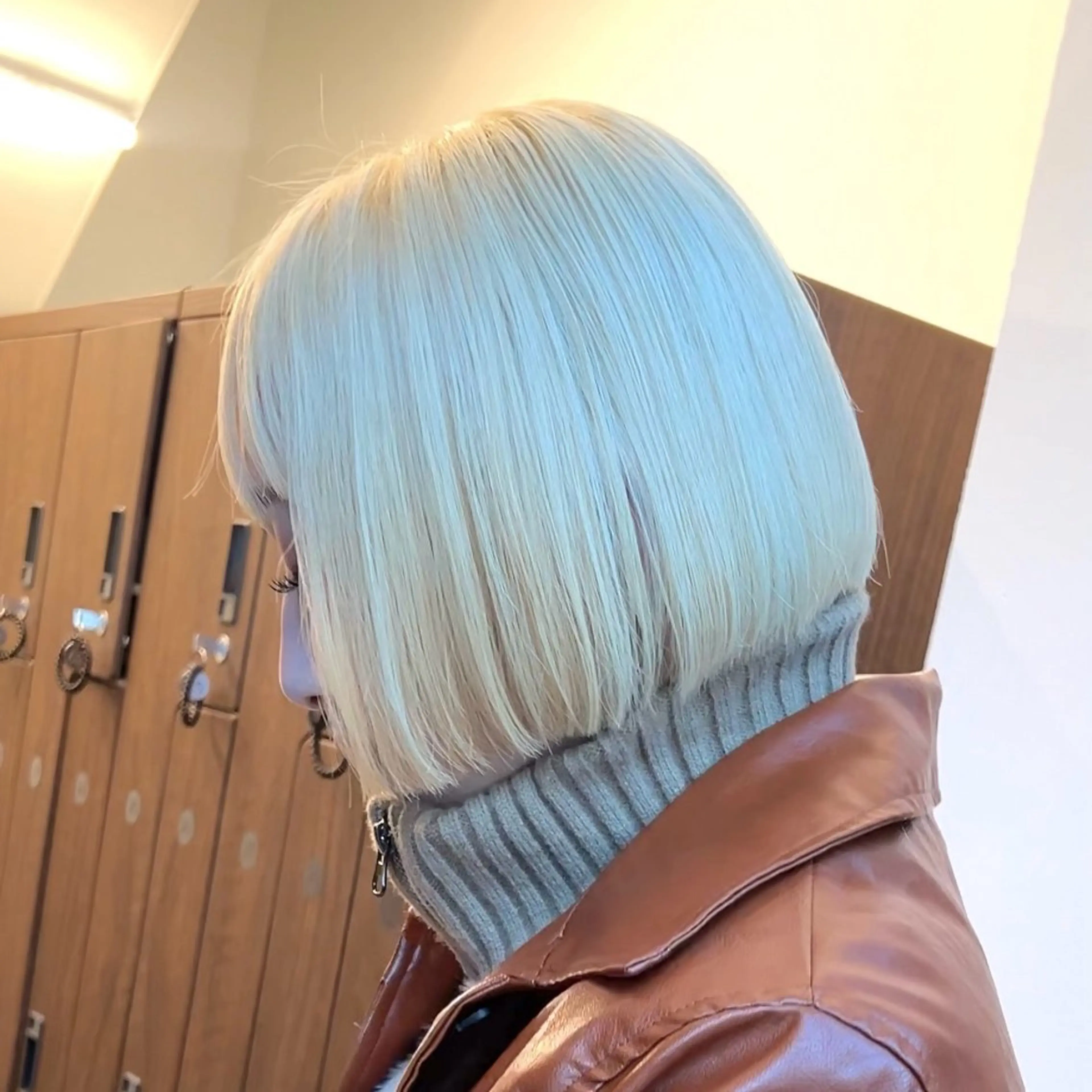 ショート カラー カット ヘアカラー トリートメント 🎀韓国ボブ/ハイト ーン/まりん🎀のヘアスタイル