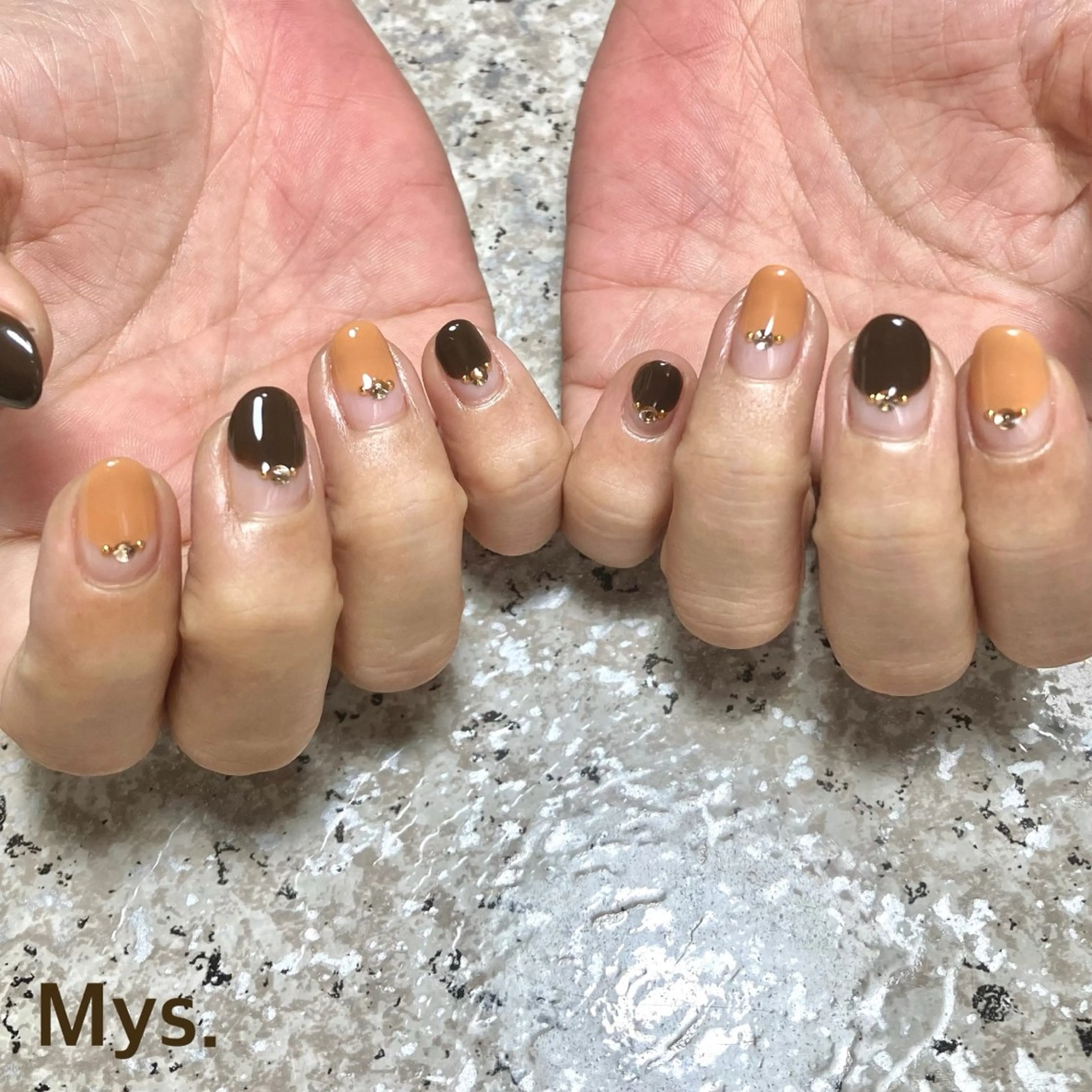 ネイル ハンドネイル Mys. 三上紗紀のネイルデザイン