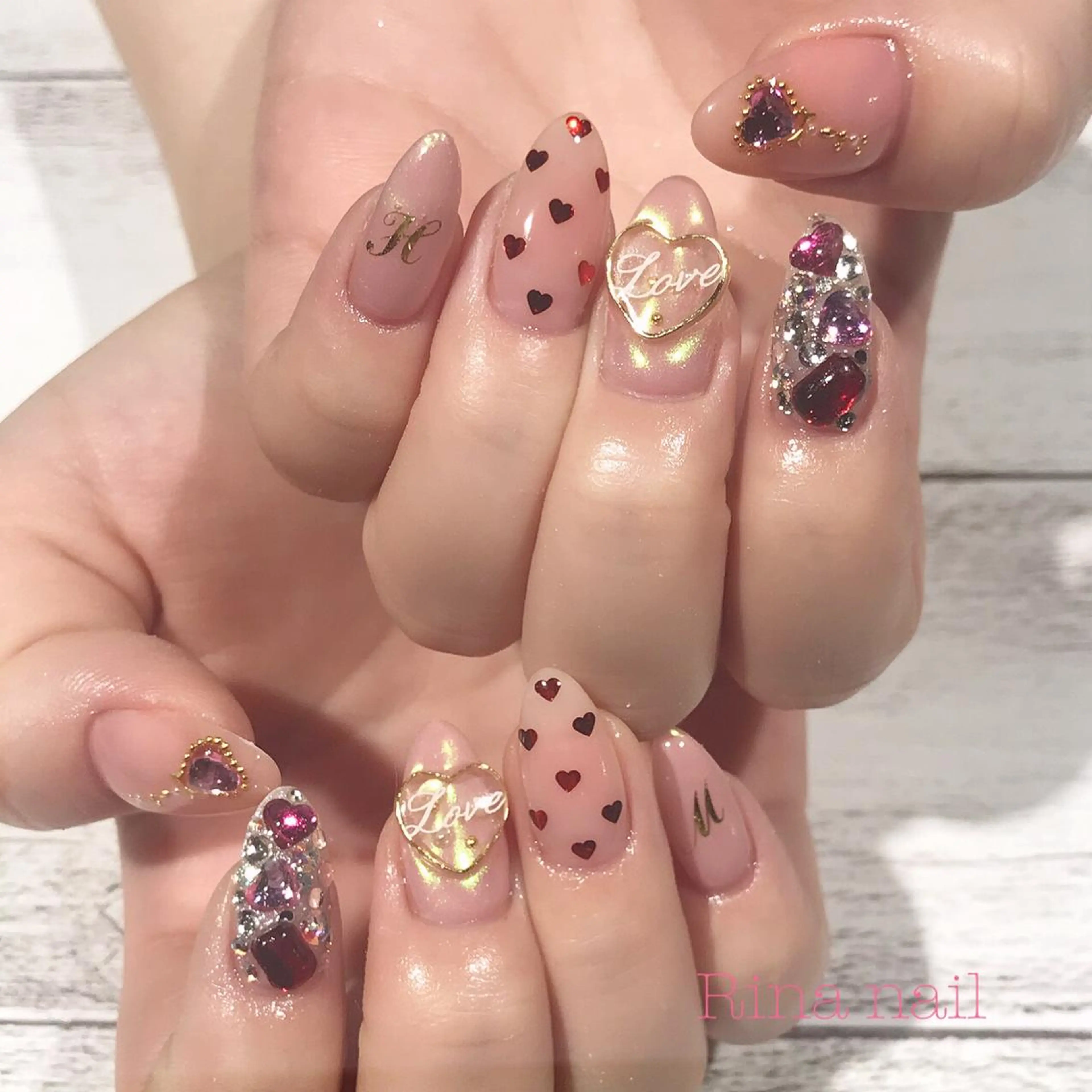 ネイル SugaryNail Rinaのネイルデザイン