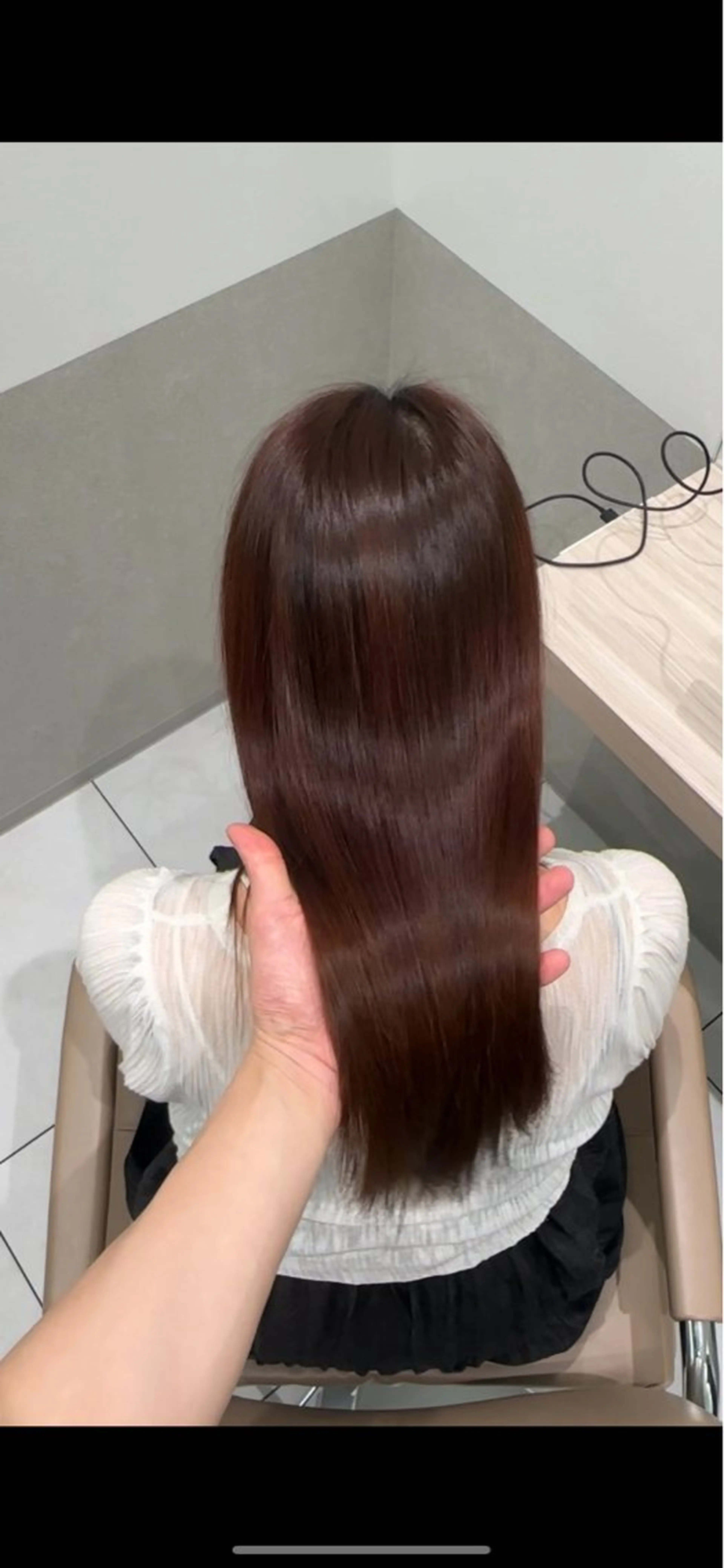 ロング 縮毛矯正 🫧髪質改善🫧 マツモトのヘアスタイル