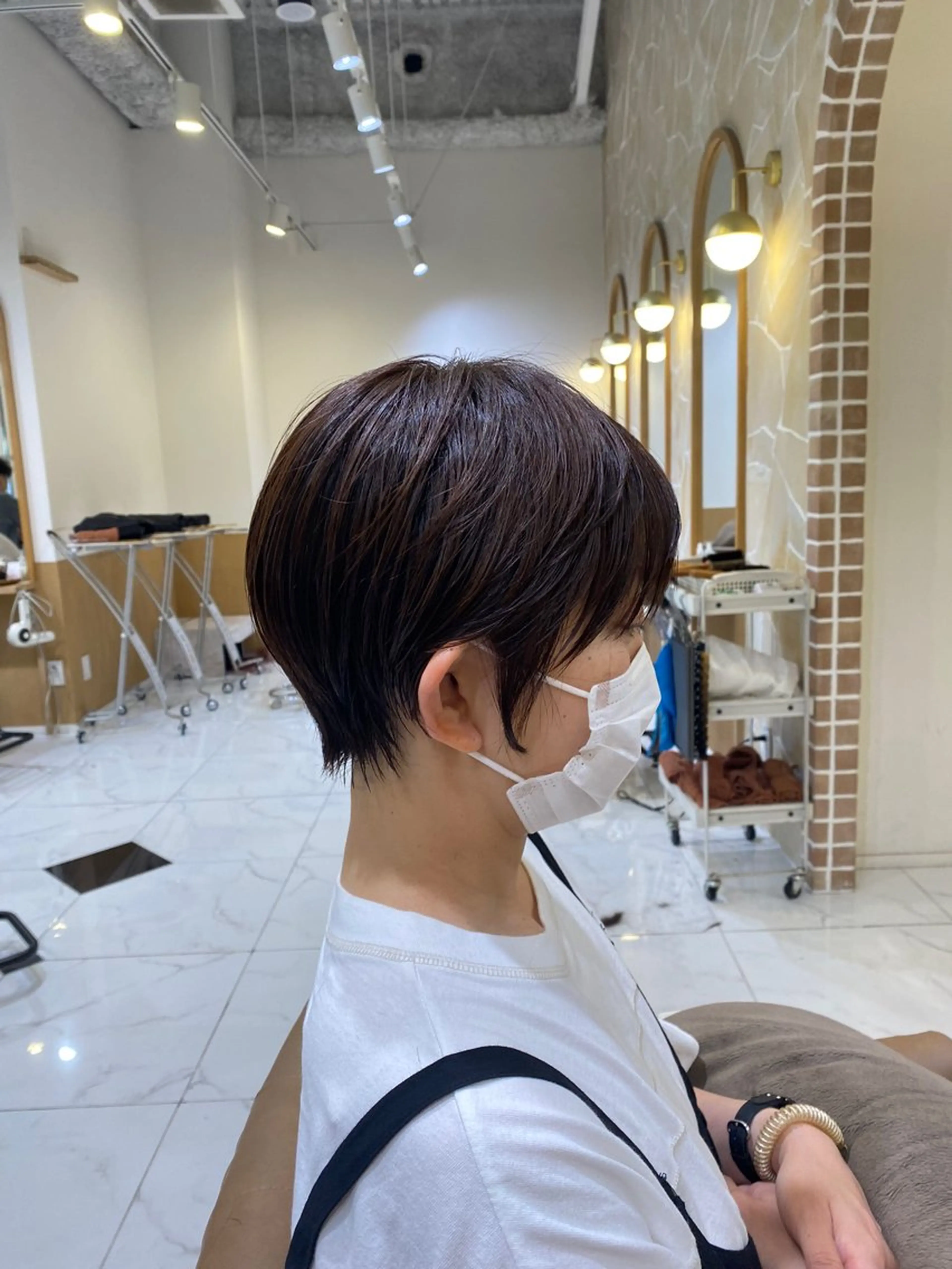 ショート ショートヘア 坂井 茅聖のヘアスタイル