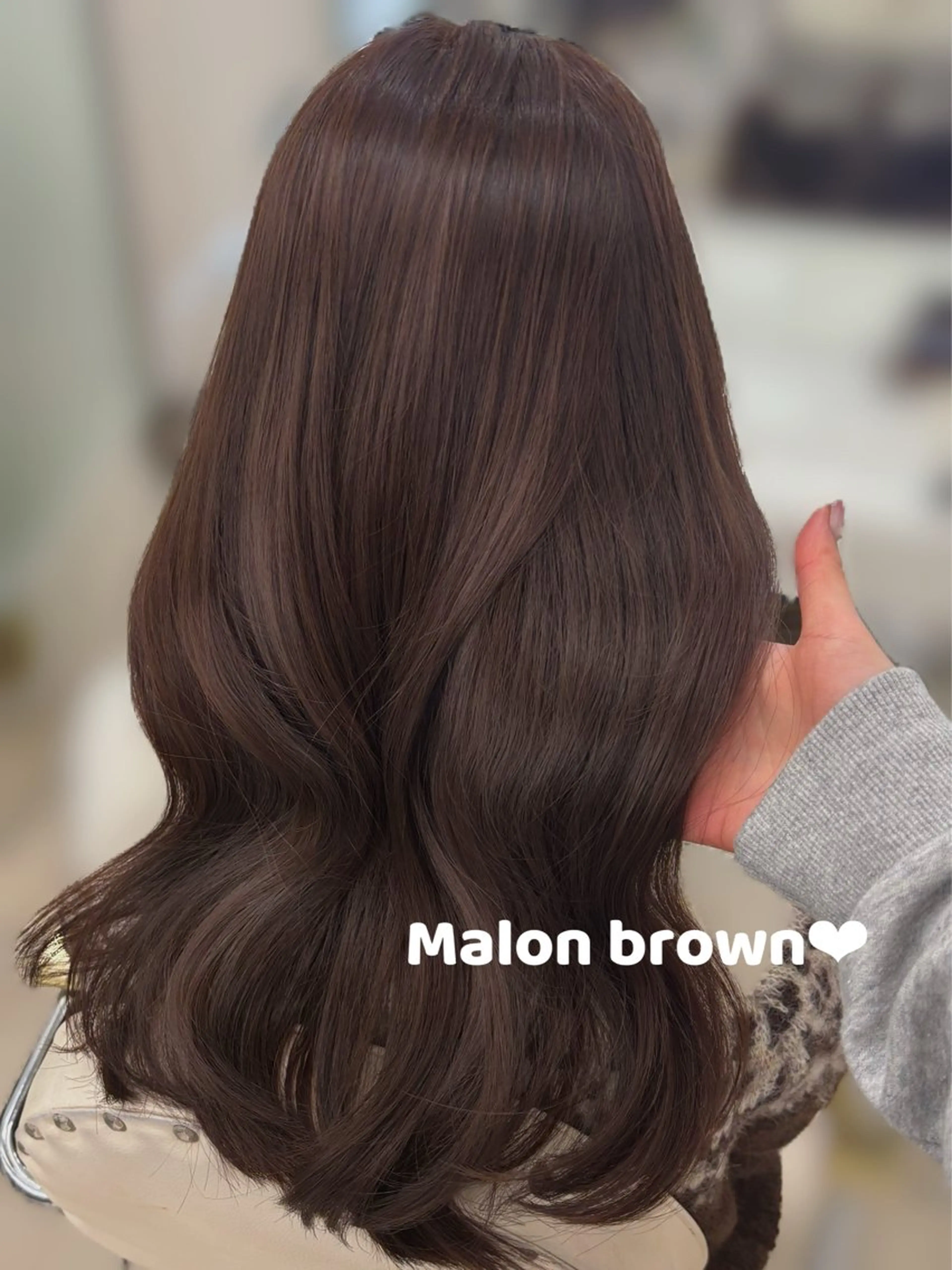 ロング カラー さつき/モテガーリー /透明感カラーのヘアスタイル