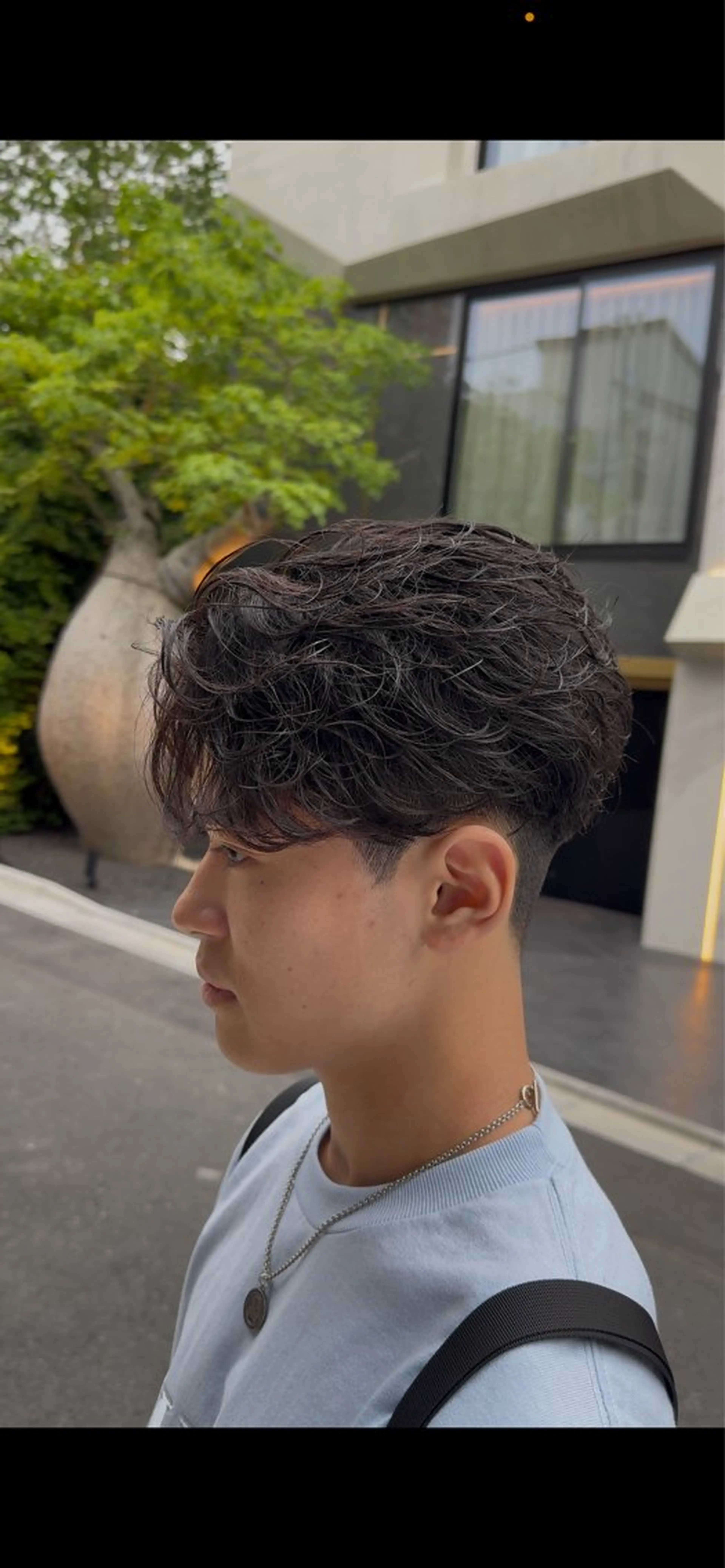 パーマ メンズ カット パーマ トリートメント fifth　石垣 海音のヘアスタイル