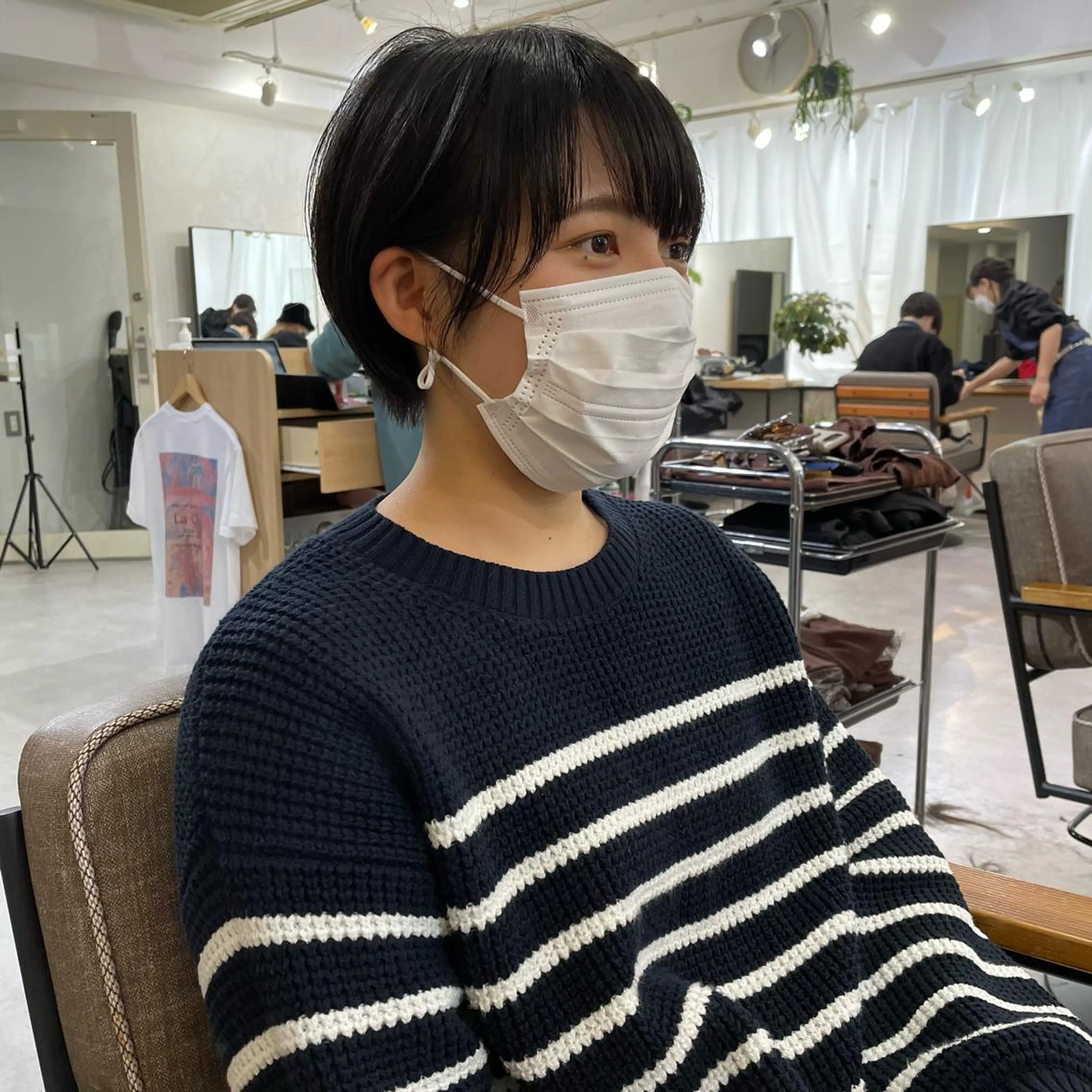 ショート ショートヘア パーマ＊ 顔まわり似合わせのヘアスタイル