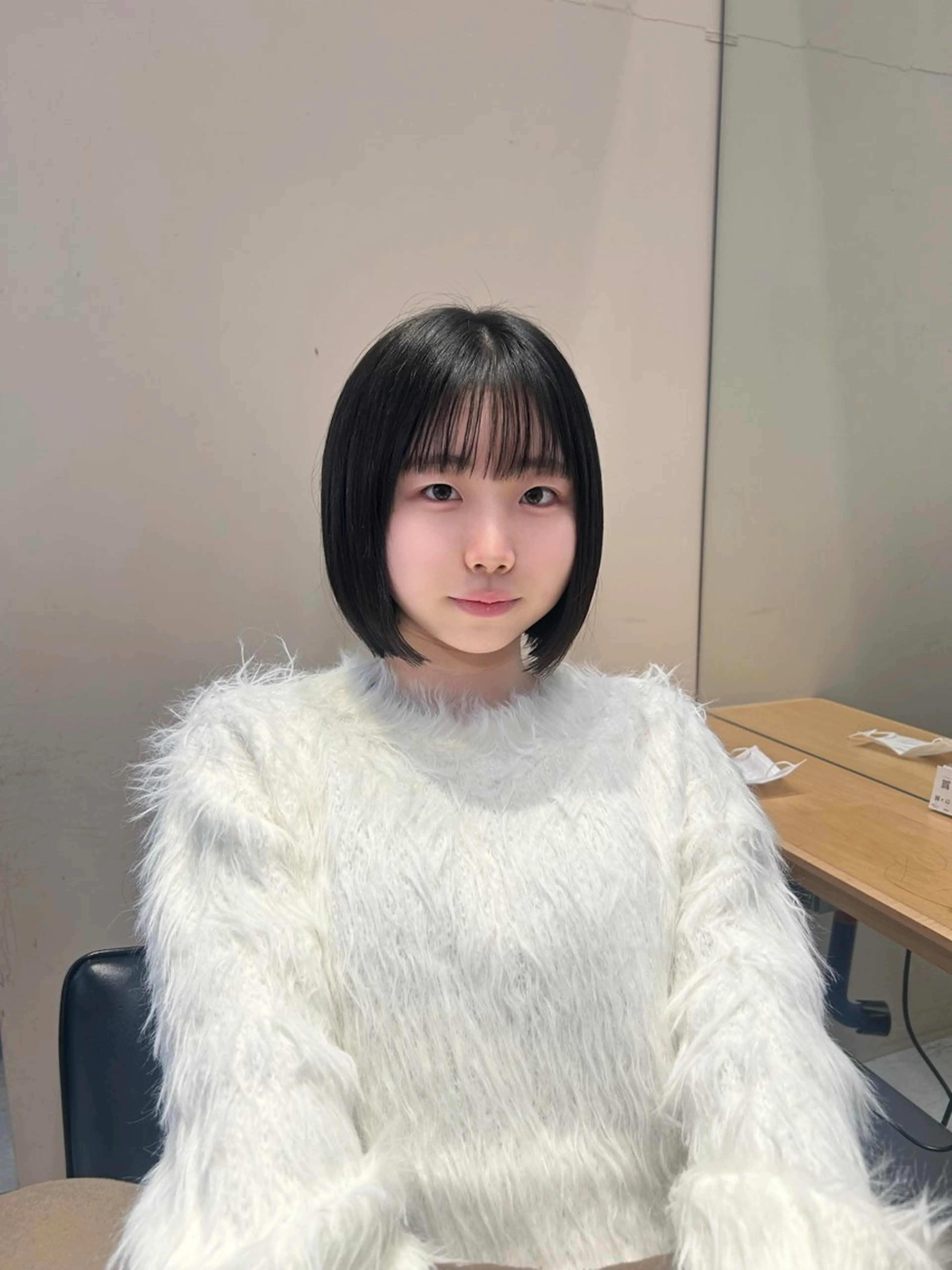 ショート ボブ yoko/レイヤー /小顔ボブ/艶カラーのヘアスタイル