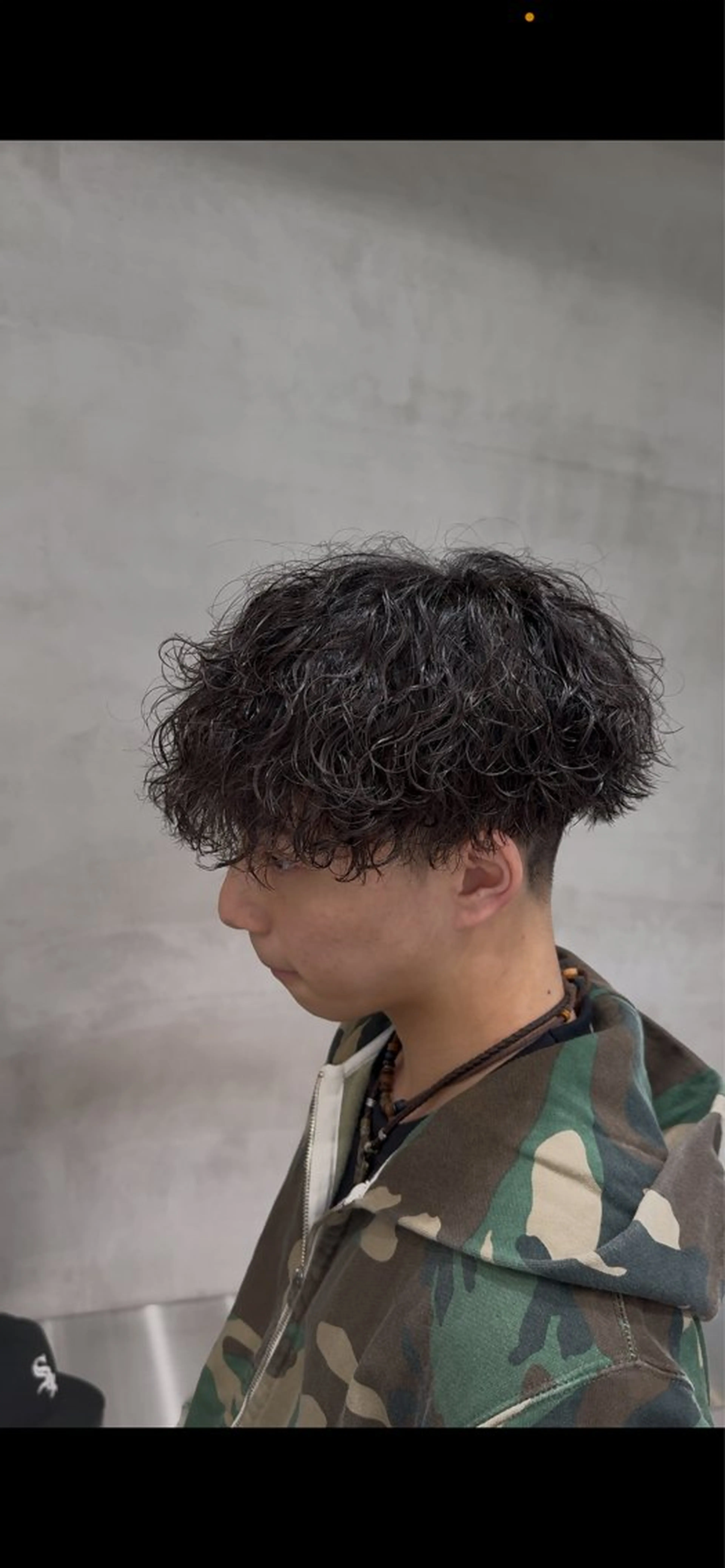 パーマ メンズ カット パーマ トリートメント fifth　石垣 海音のヘアスタイル