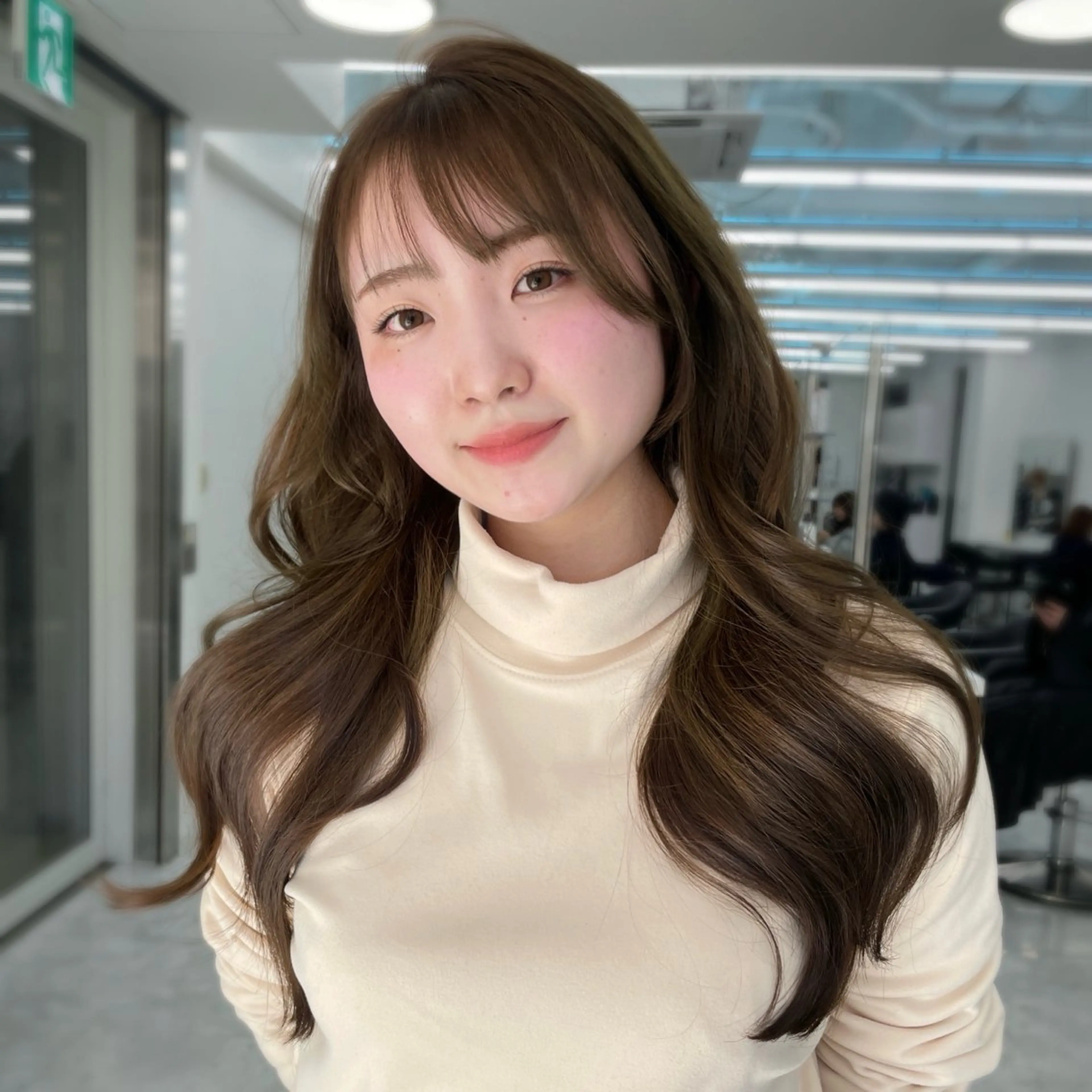 ロング MOE 福岡韓国ヘア✧︎のヘアスタイル