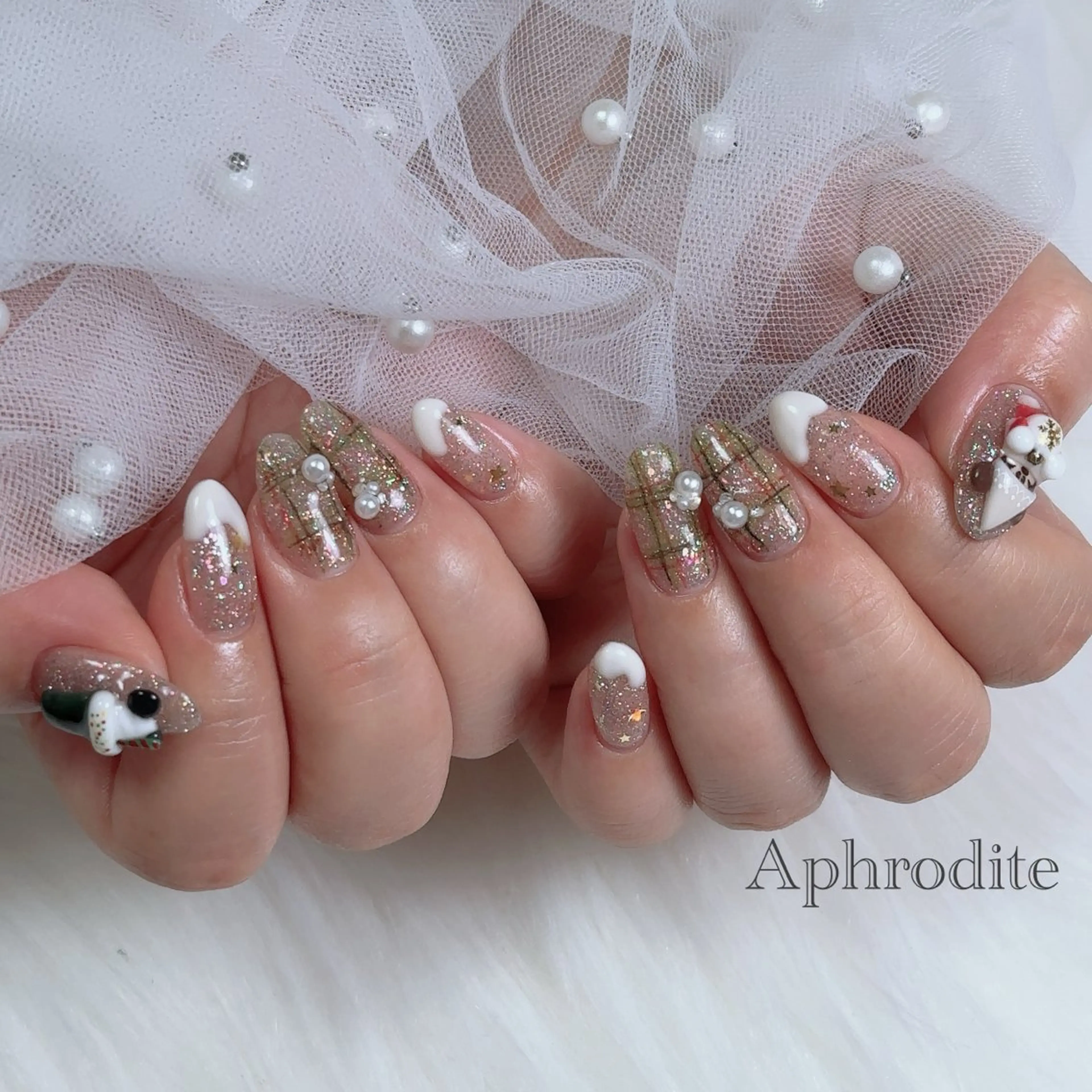 ネイル Aphrodite パラジェル認定サロンのネイルデザイン