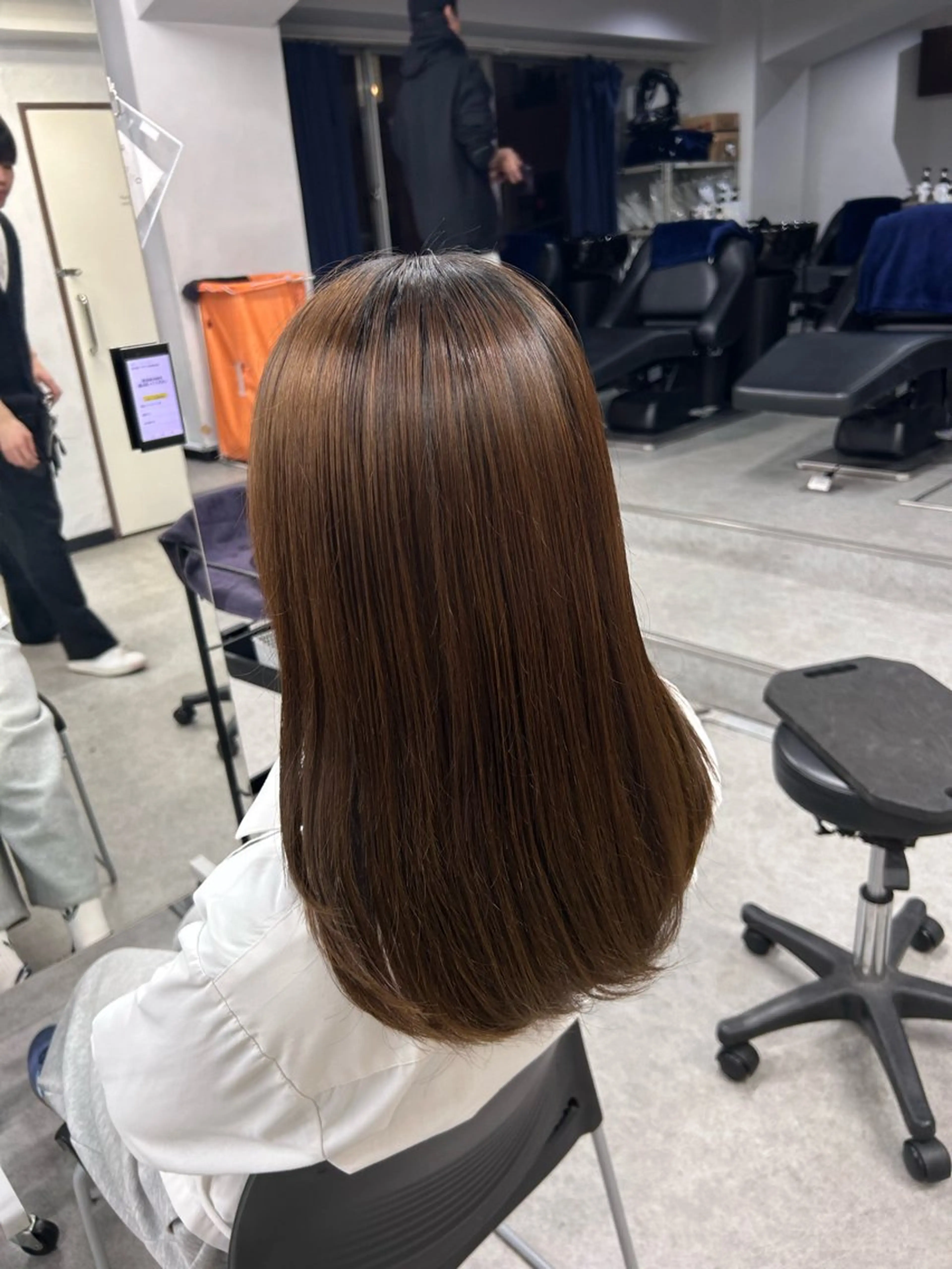 ロング トリートメント モデル募集💙韓国 スタイル💙亜子のヘアスタイル