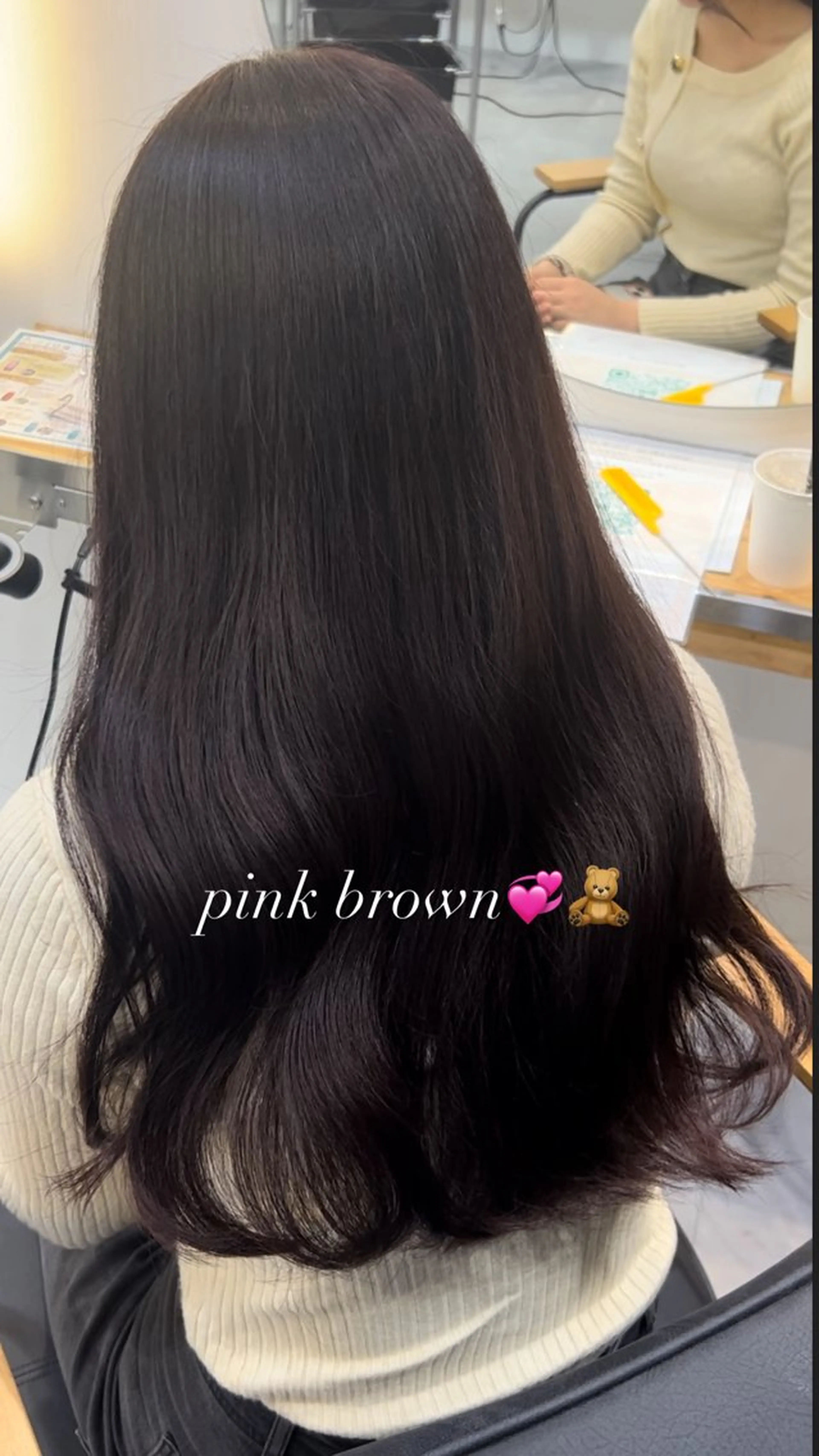 ロング カラー kanon♡ 暖色カラー‎🤍のヘアスタイル