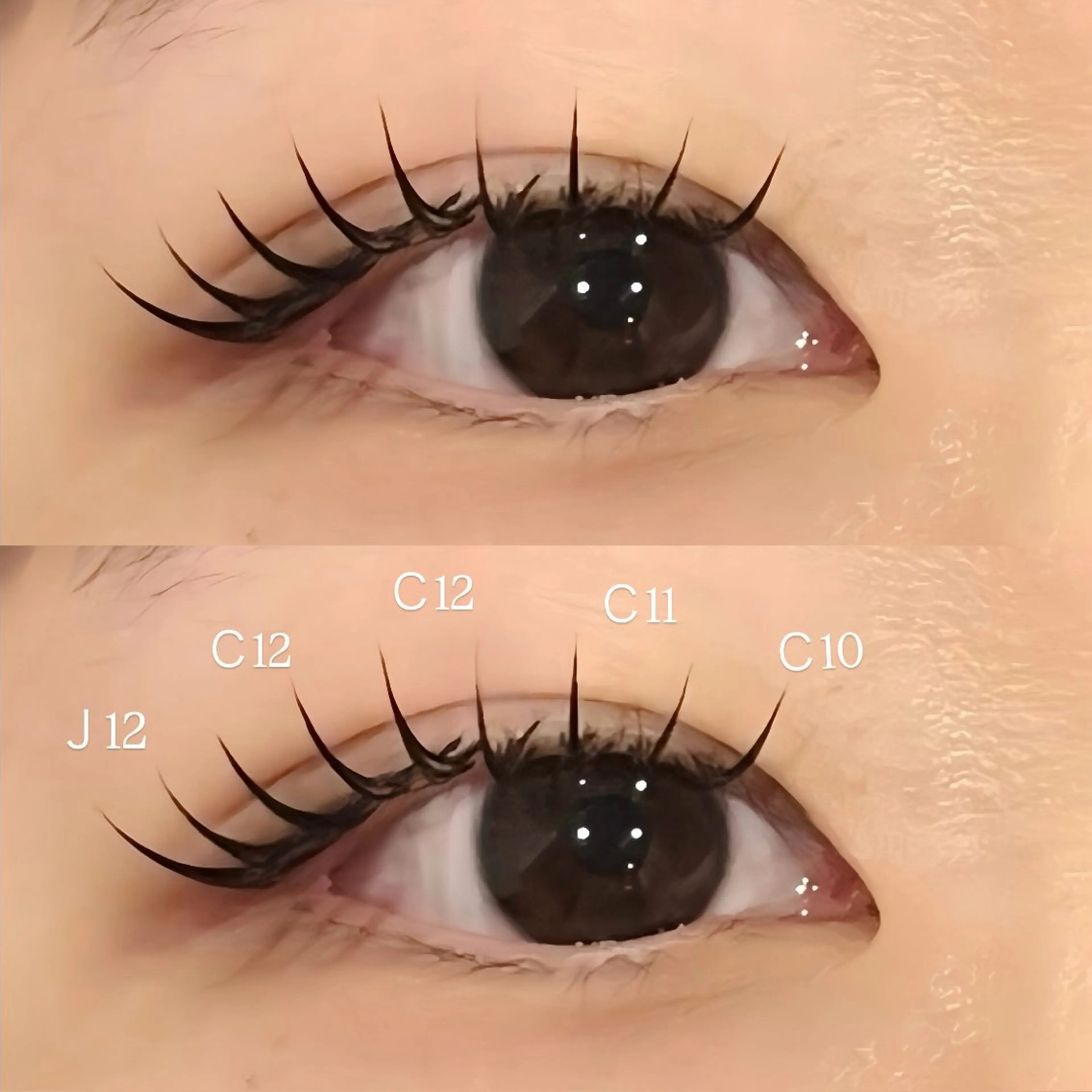 マツエク・マツパ 韓国風マツエク セクシー Belle fee 伊藤のマツエク・マツパデザイン