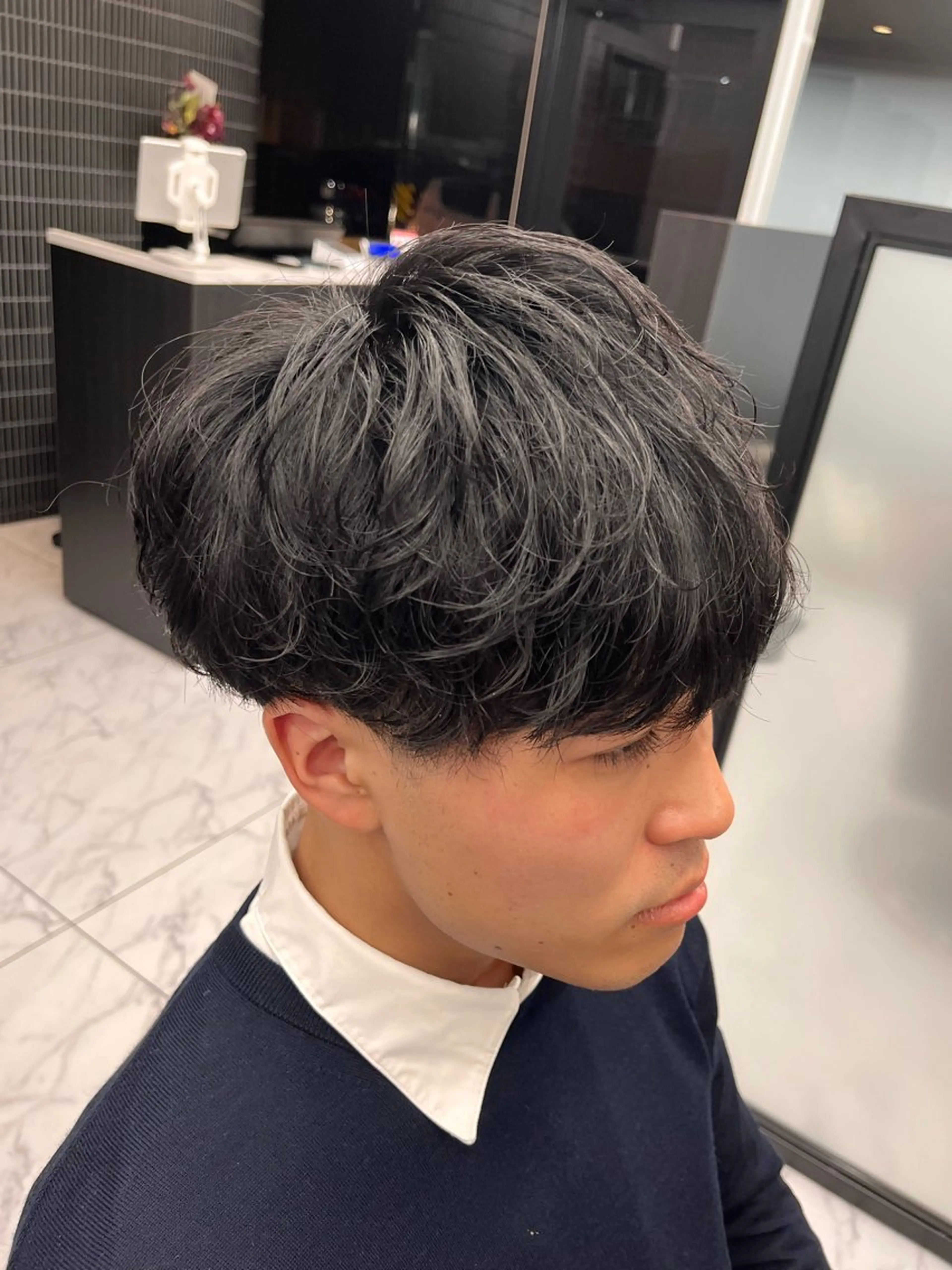 ショート メンズ メンズパーマ 🔥メンズ専門 /福島慶也🔥のヘアスタイル