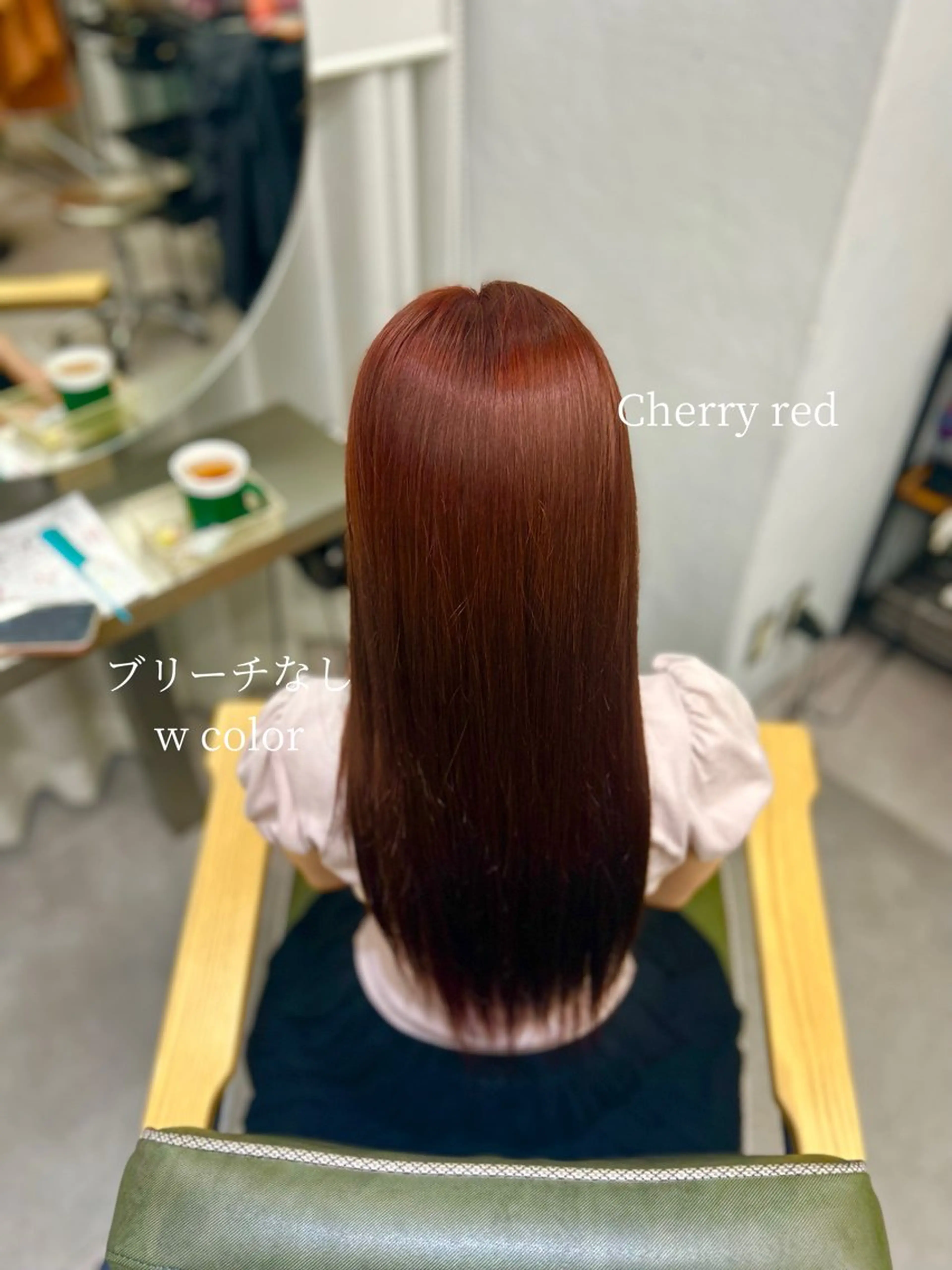 ロング カラー aoi/暖色カラー/ プツッとボブ🎀のヘアスタイル