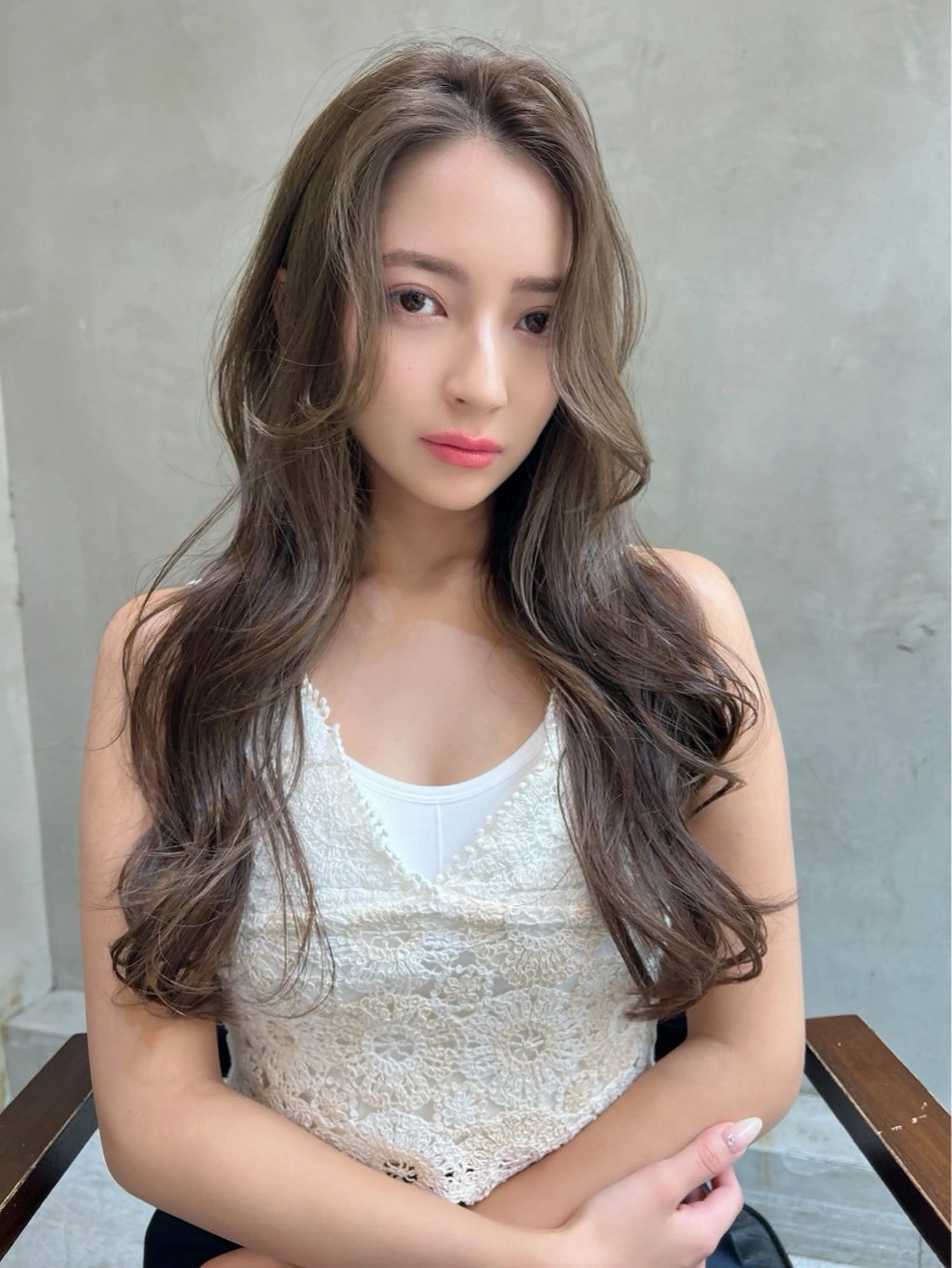 ロング カラー Ameri所属・艶髪/韓国ヘア🎀 Kanon︎︎⁺.のヘアスタイル