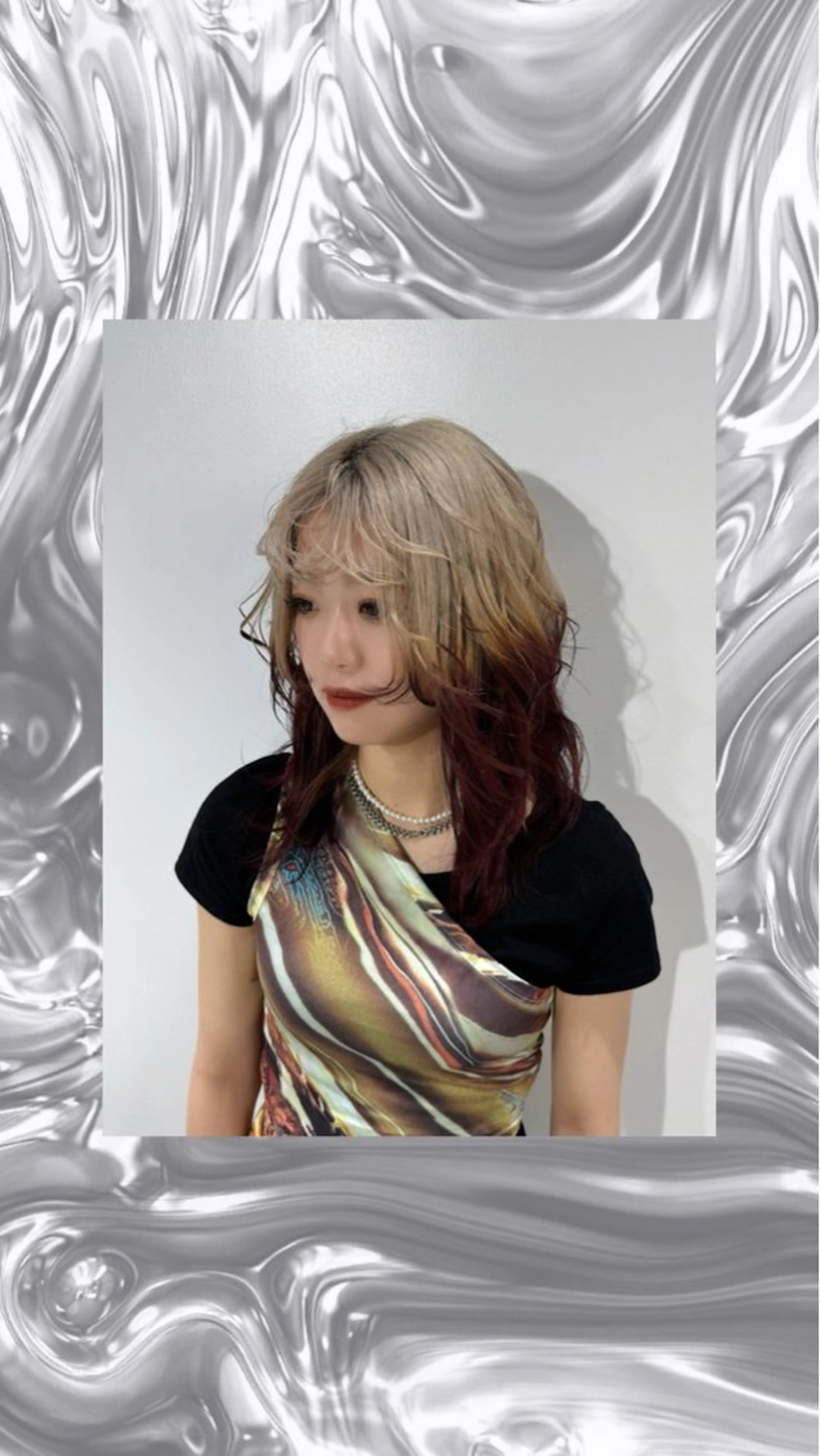 ロング 🩵yuribou ／カラー／ボブ🩵のヘアスタイル