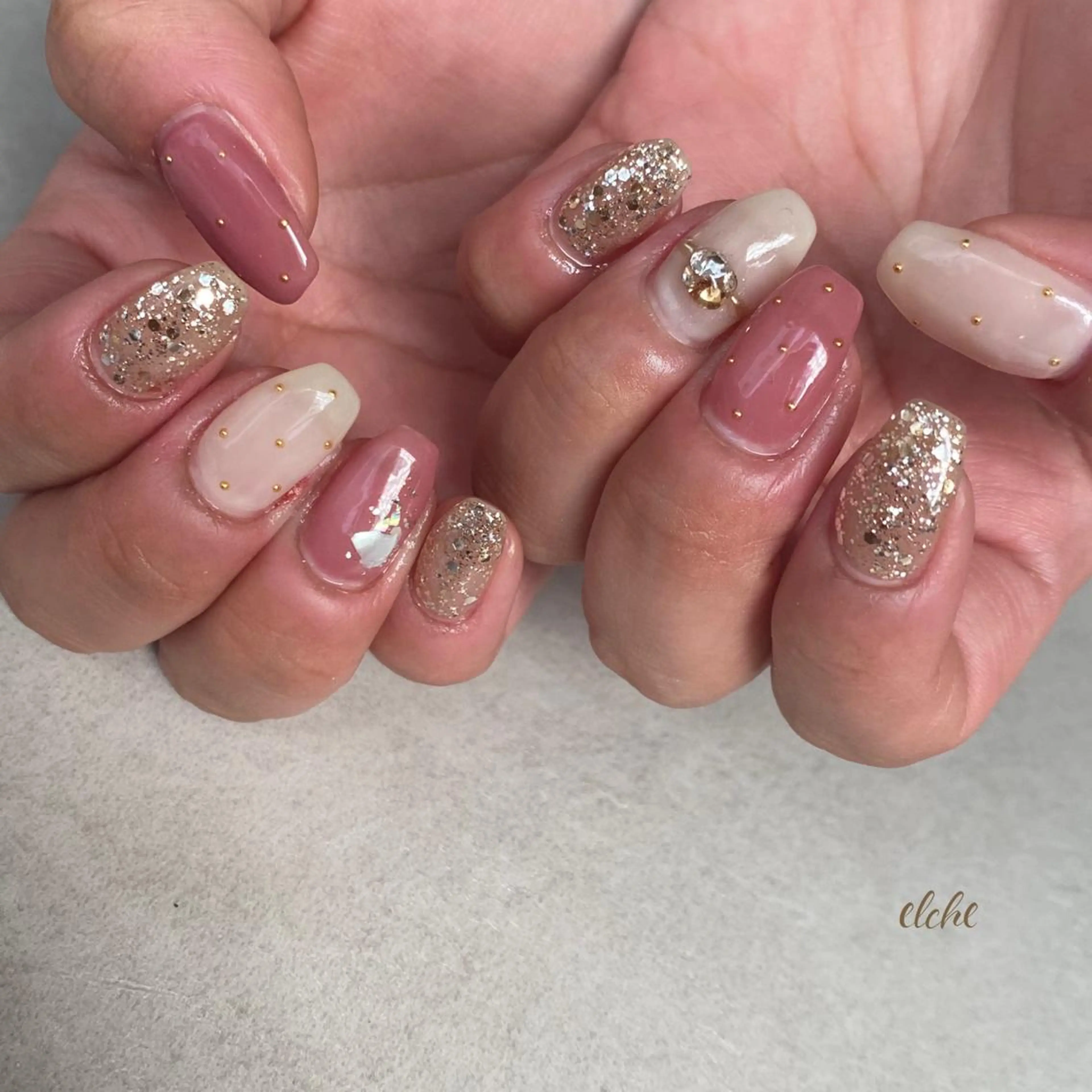 ネイル アートネイル Rio 𓍼のネイルデザイン