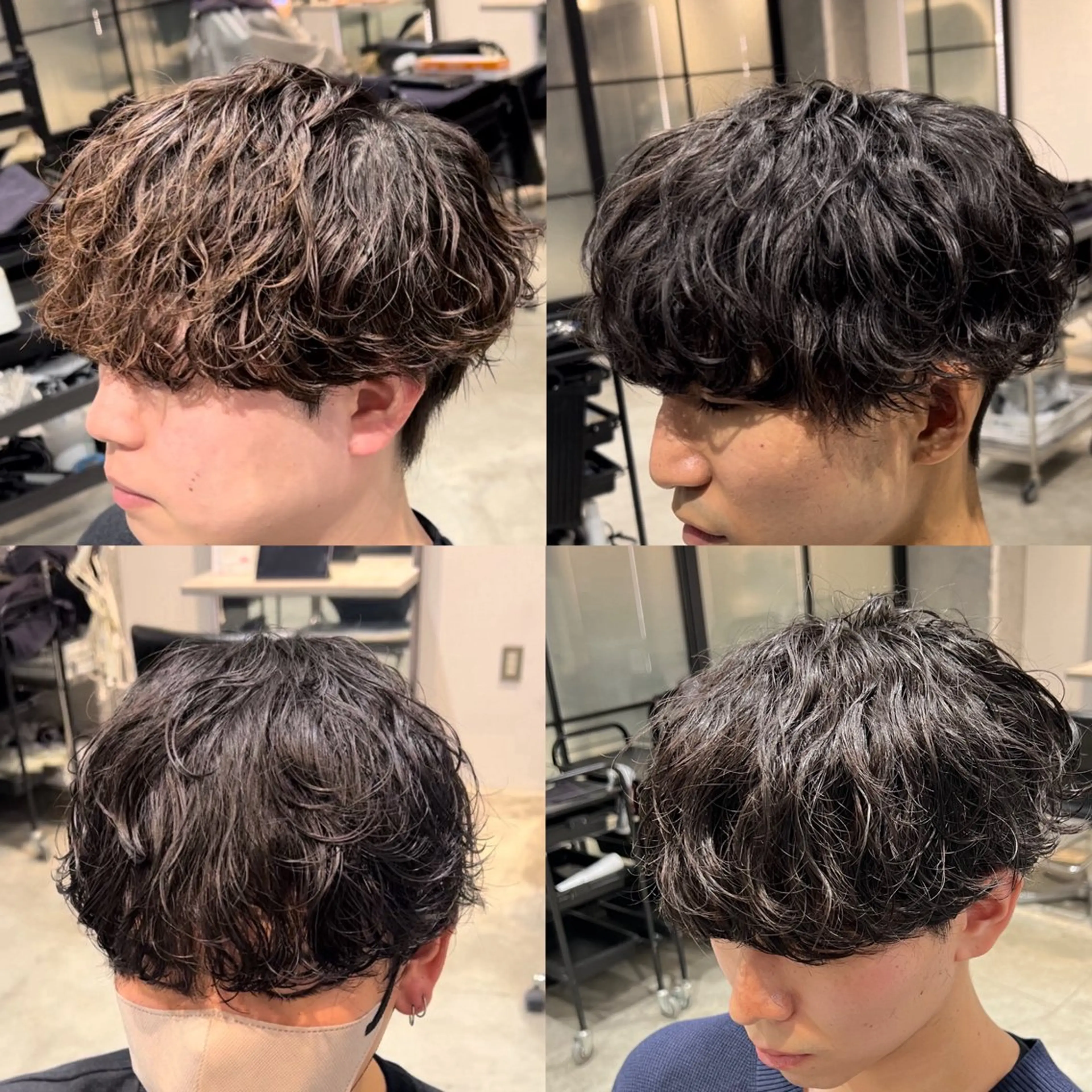 パーマ メンズ メンズパーマ メンズカット松戸/韓 国/メンズパーマ航太のヘアスタイル