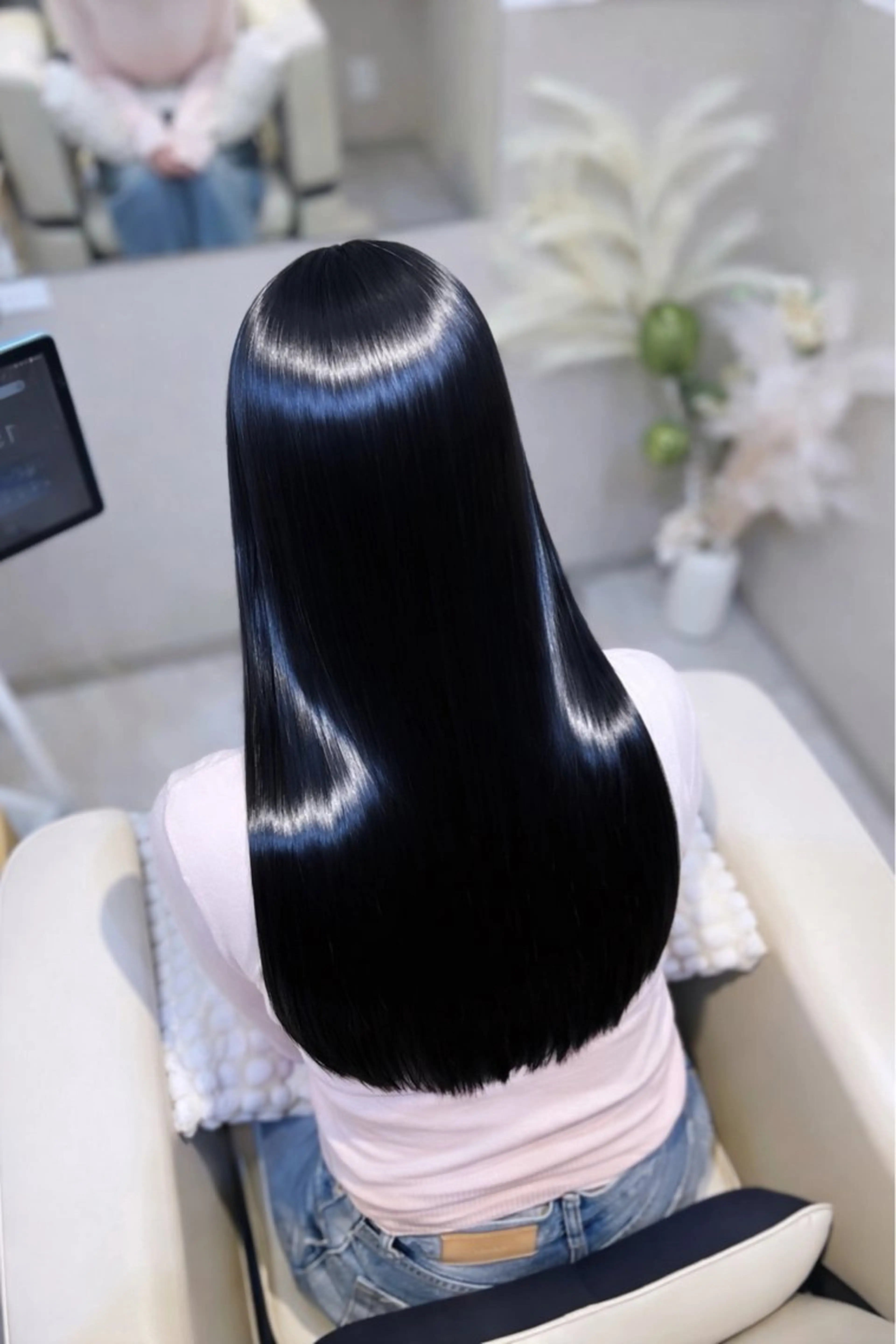 ロング カラー カット ヘアカラー トリートメント 神戸本格派髪質改善 /MITSUKIのヘアスタイル