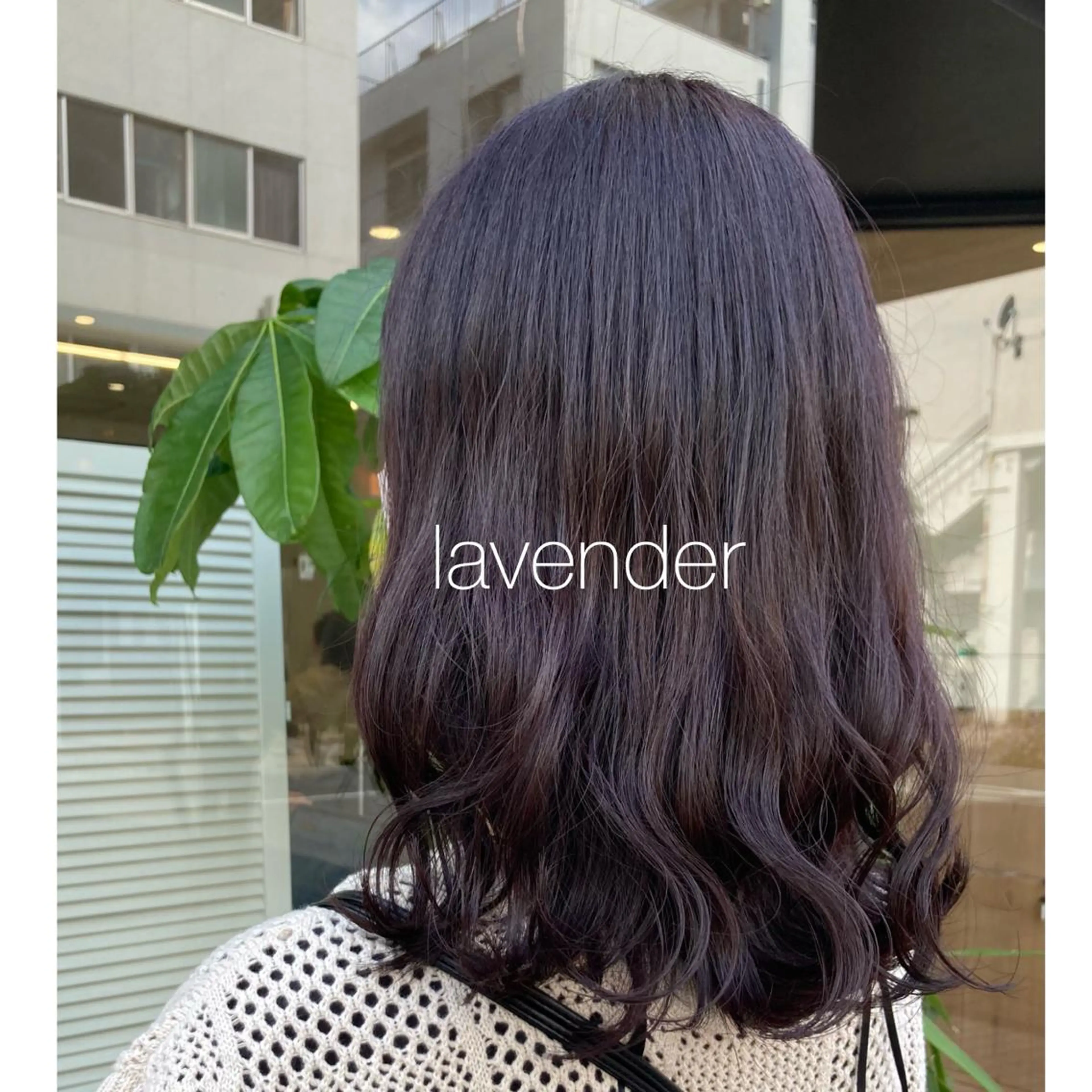 セミロング カラー カット ヘアカラー ヘッドスパ さかもと あかりのヘアスタイル