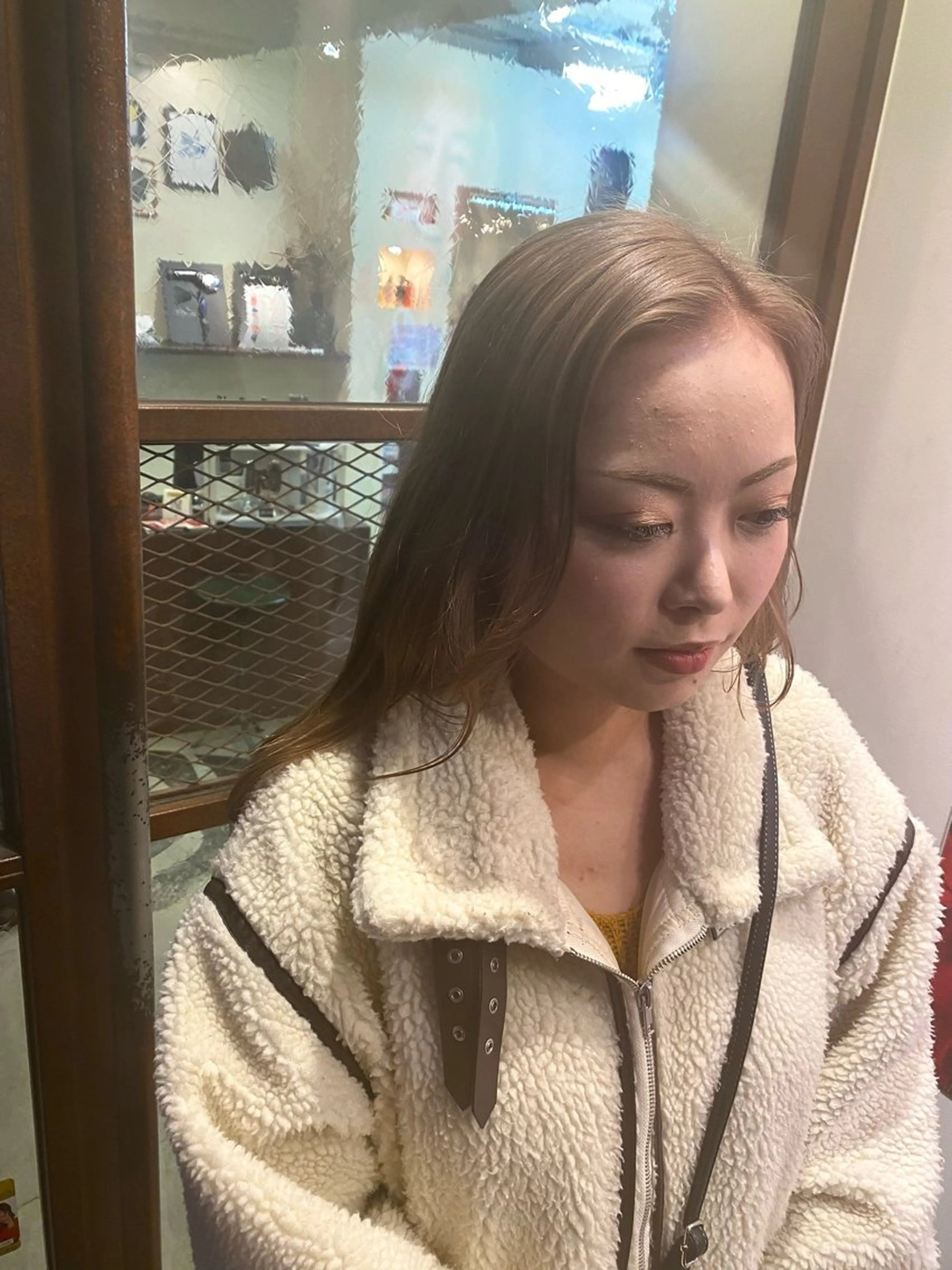 ロング カラー 透明感カラー HIKARIS 相川所属・ウチダ ユウヤのヘアスタイル