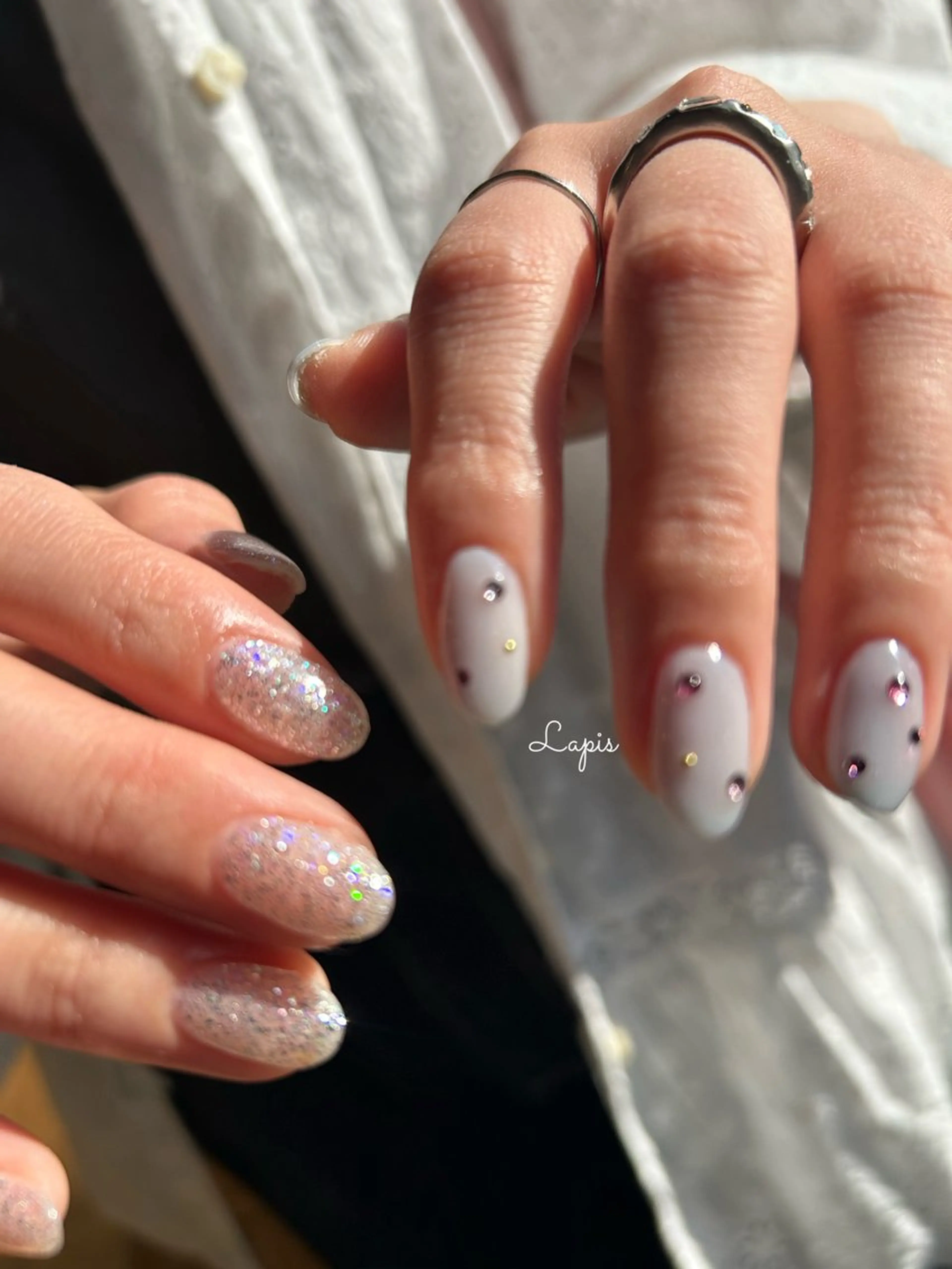 ネイル ハンドネイル Lapis *のネイルデザイン