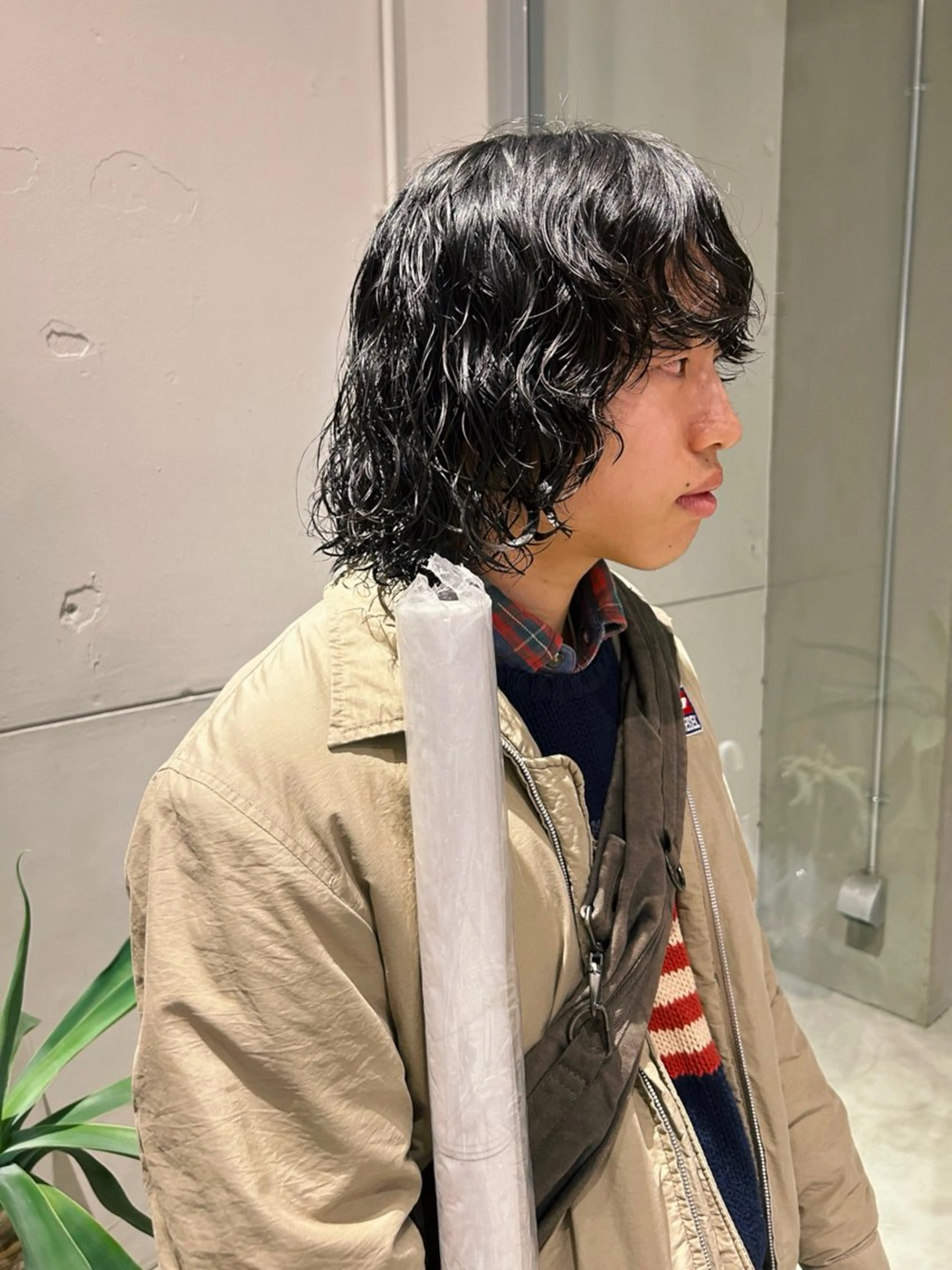 パーマ メンズ 🗽デザインカラー/ パーマ/MIRU🗽のヘアスタイル