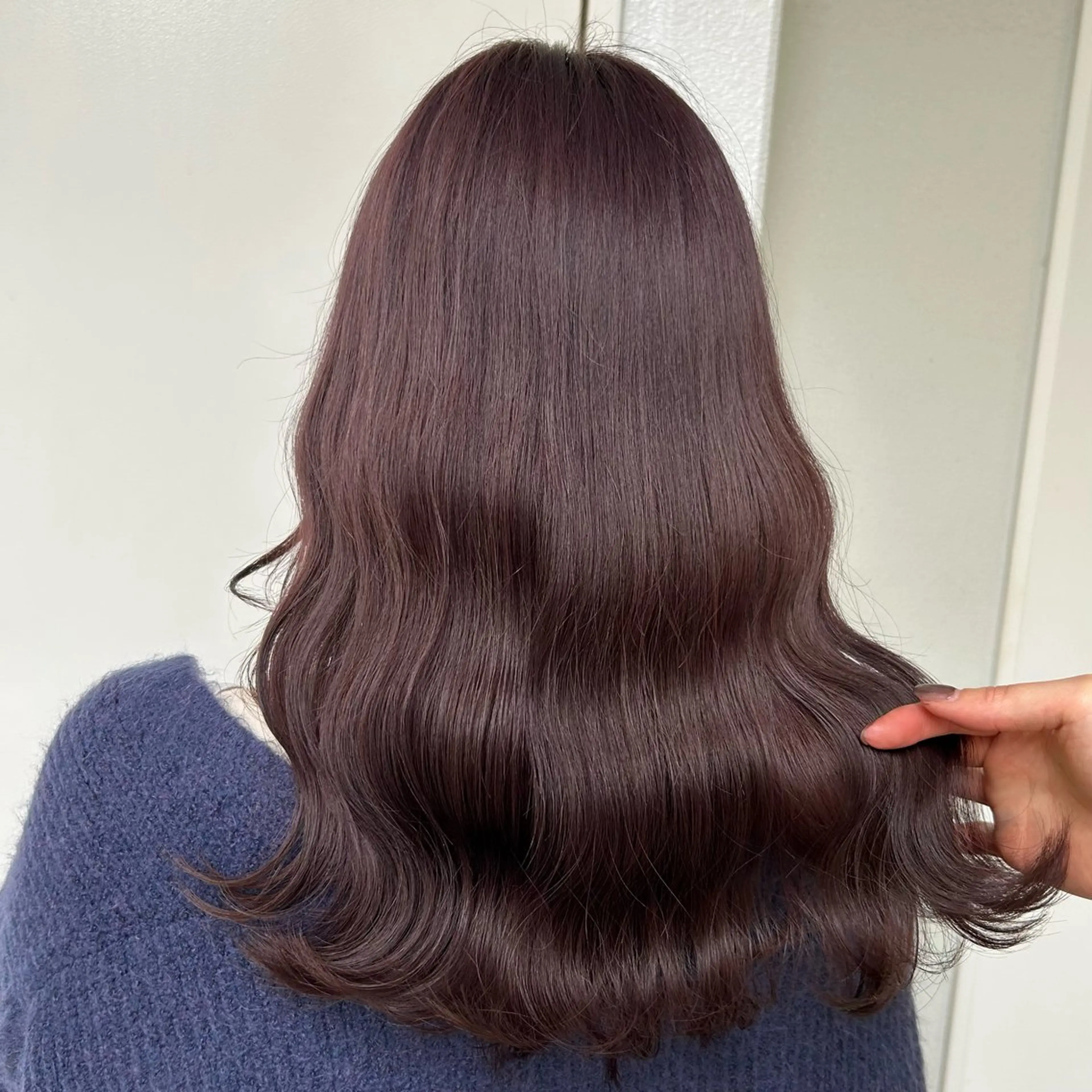 カラー ︎︎🌟韓国艶カラー ︎🌟璃奈 (ﾘﾅ)のヘアスタイル