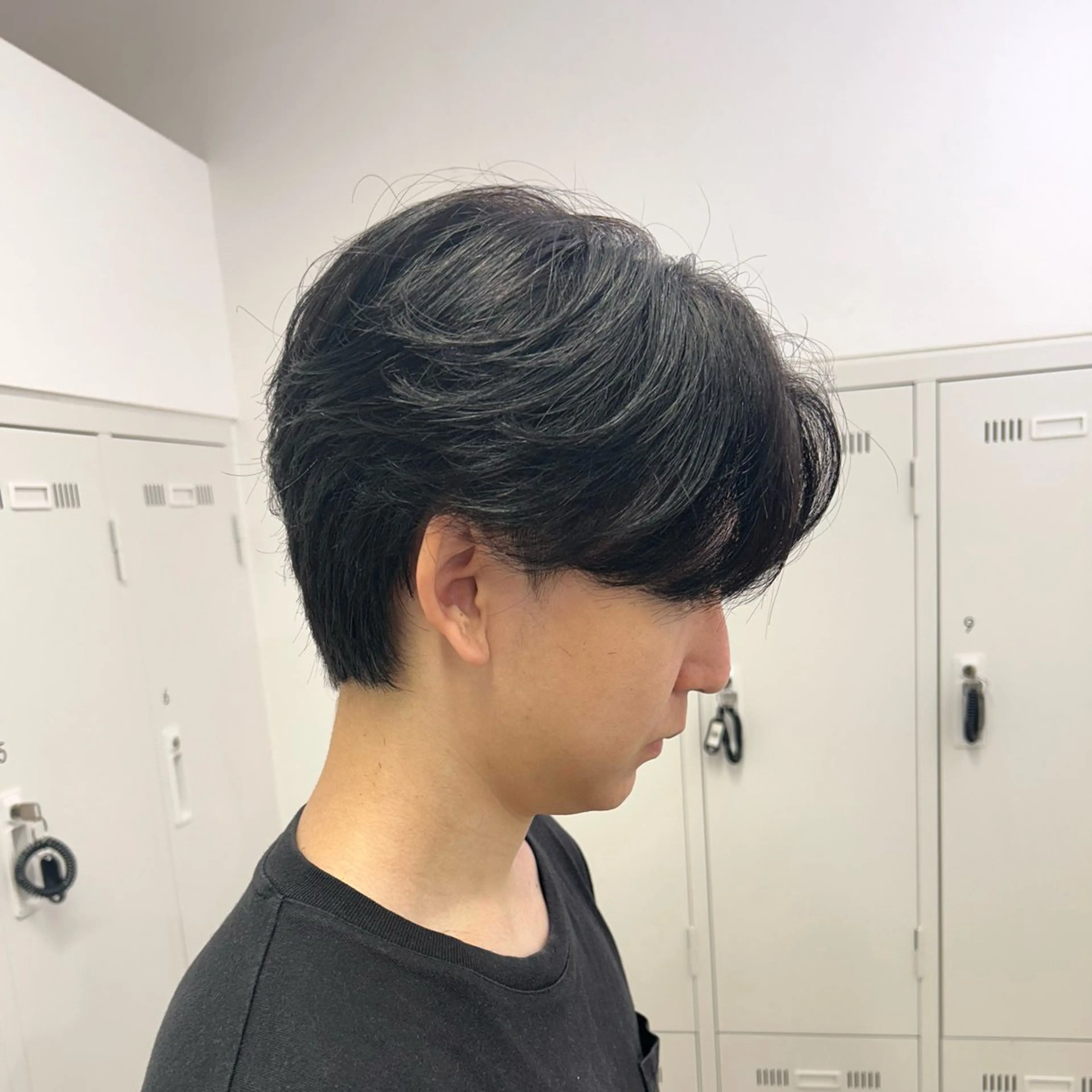 ミディアム パーマ メンズ カット パーマ ♠️メンズ特化／ 社 由樹♠️のヘアスタイル